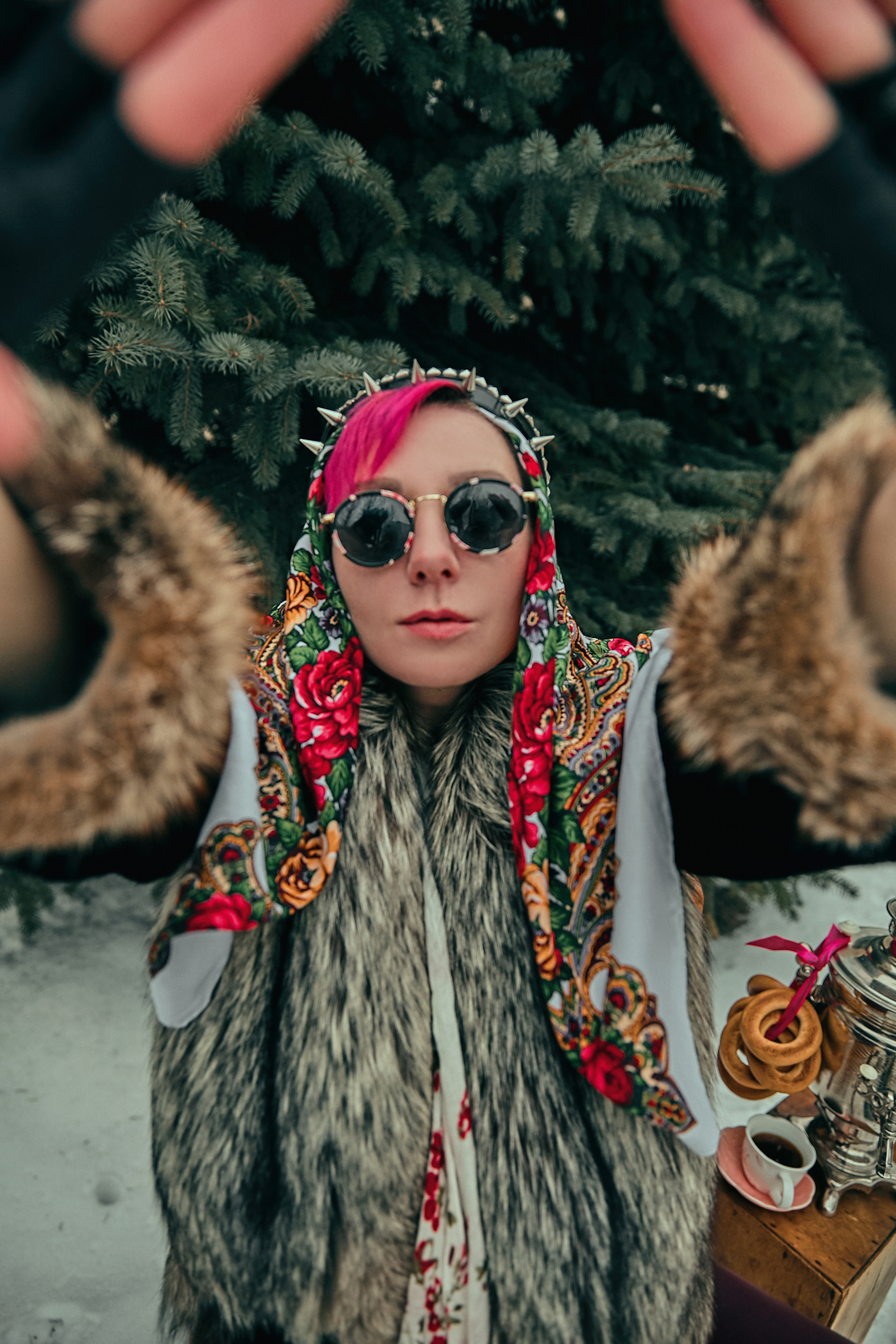 Хардкорная съемка в русском стиле. Рекламный фотограф Санкт-Петербург Катерина Мишкель