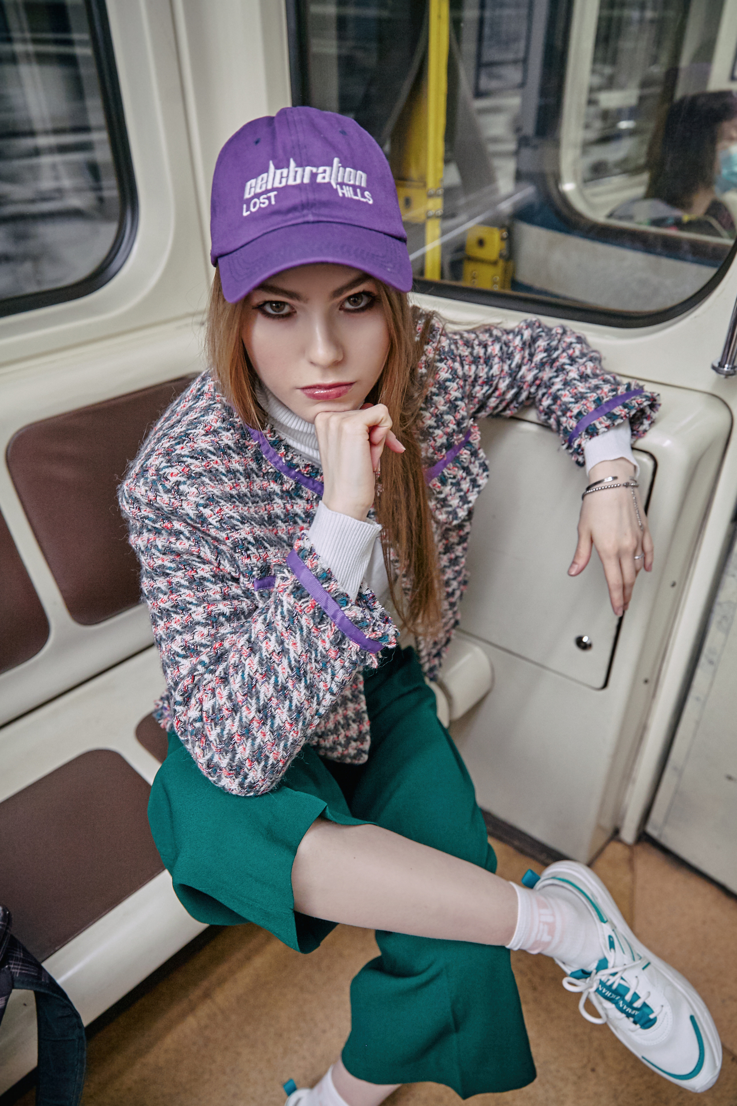 Фотосессия в метро СПб. Рекламный фотограф Санкт-Петербург Катерина Мишкель