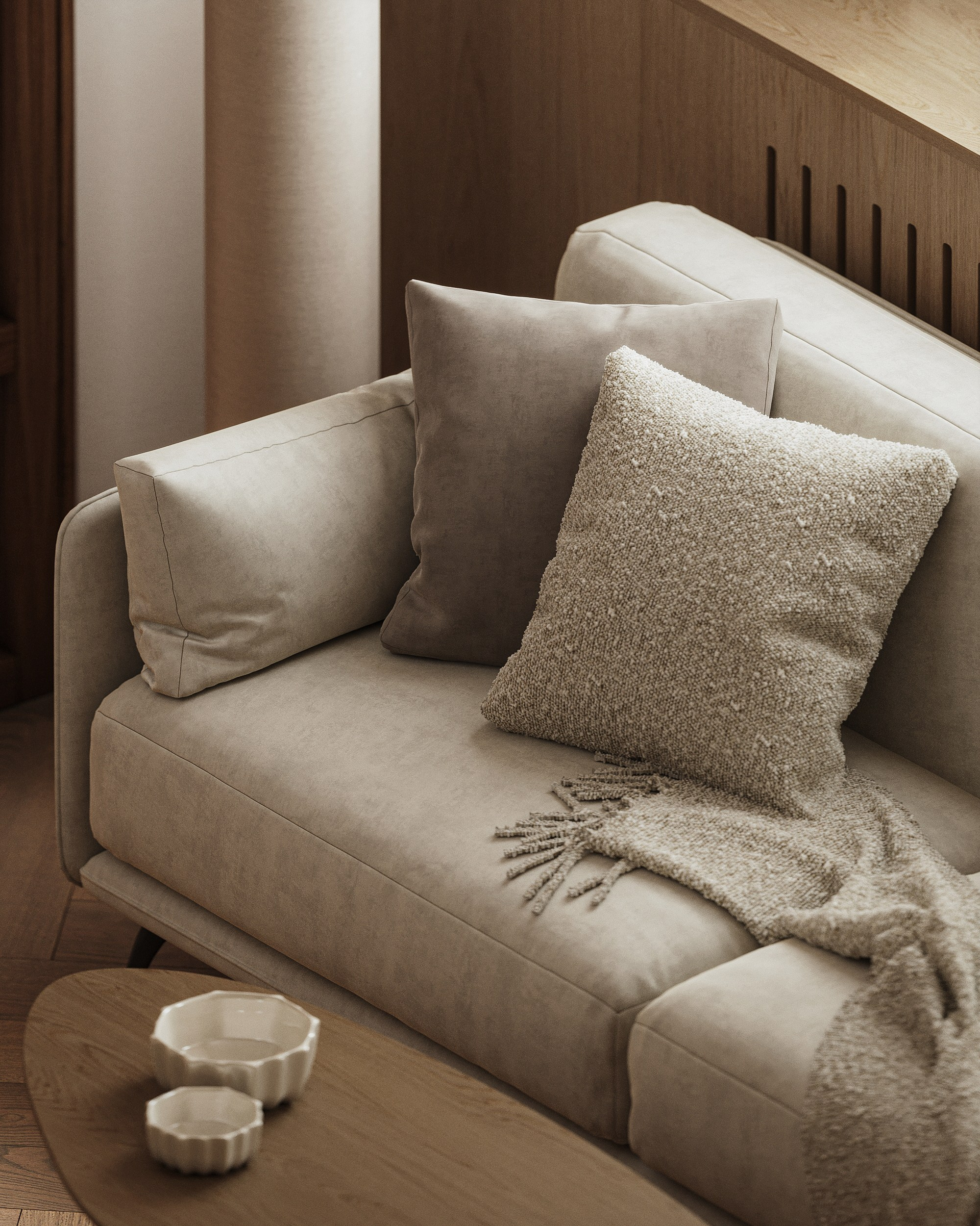 Studio apartment in Krakow. 3D-визуализатор интерьеров Мария