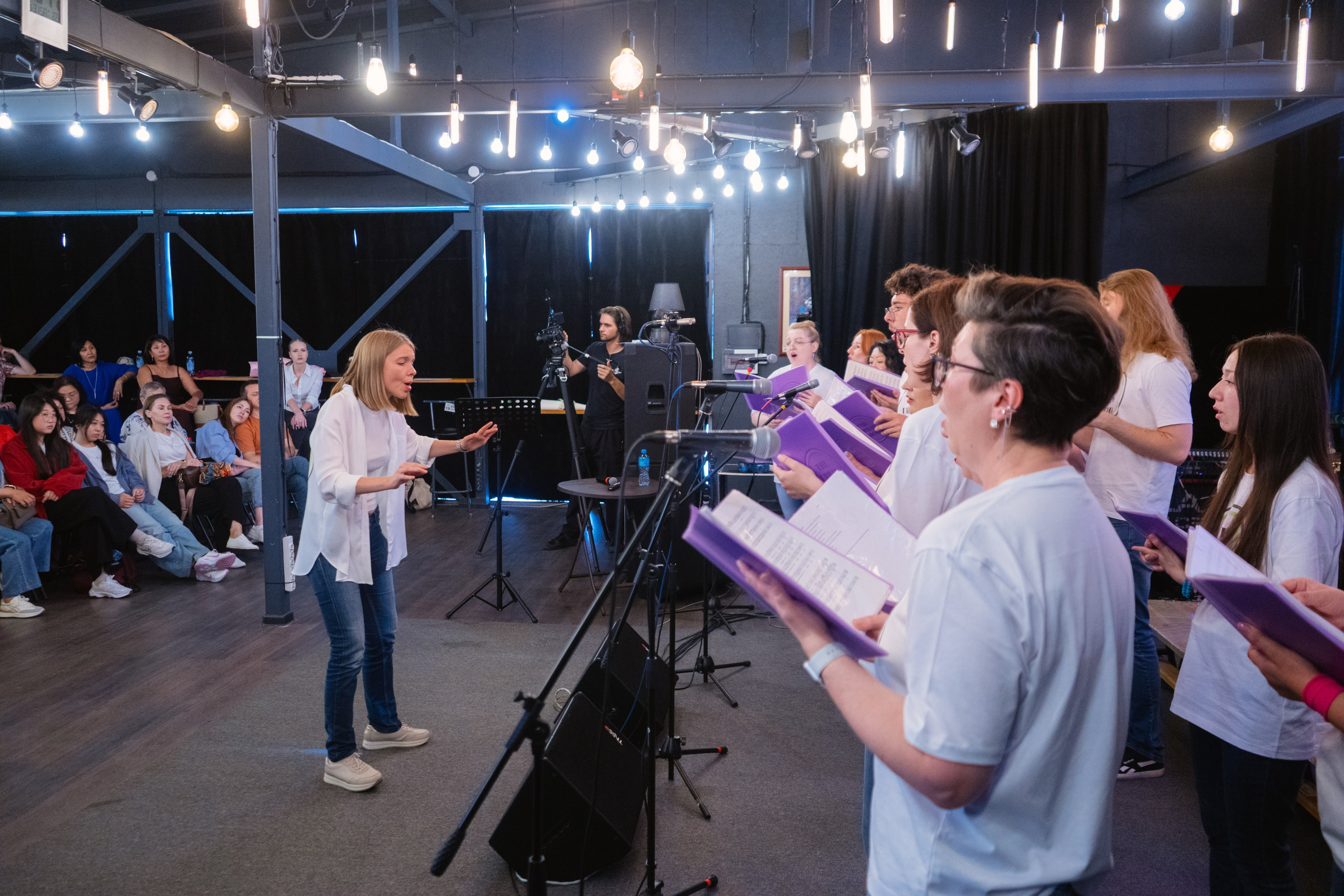 The Urban Choir. Профессиональная съемка в Алматы