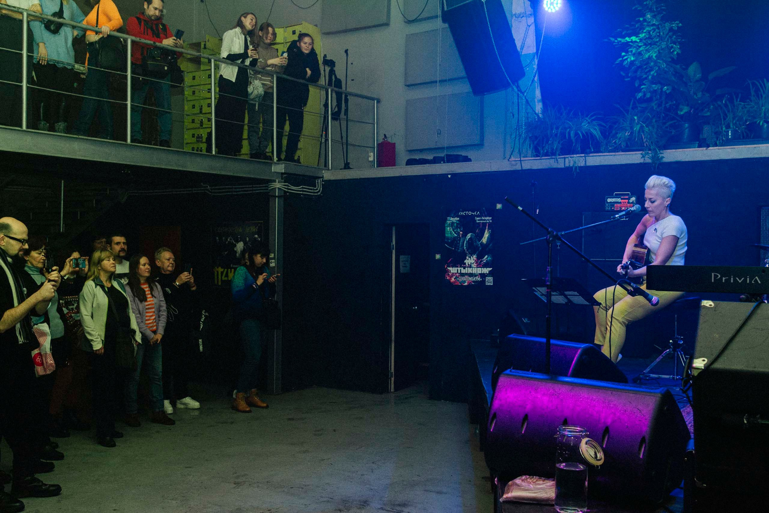 Репортажная съёмка концерта. Санкт Петербург