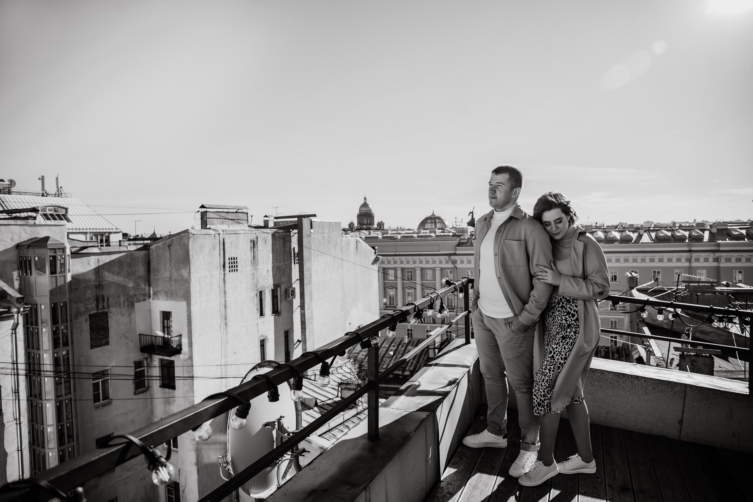 Крыши. Питер. Любовь. Свадебный и семейный фотограф Пушкин Царское Село СПБ Питер Санкт-Петербург и Рязань Ольга Козлова