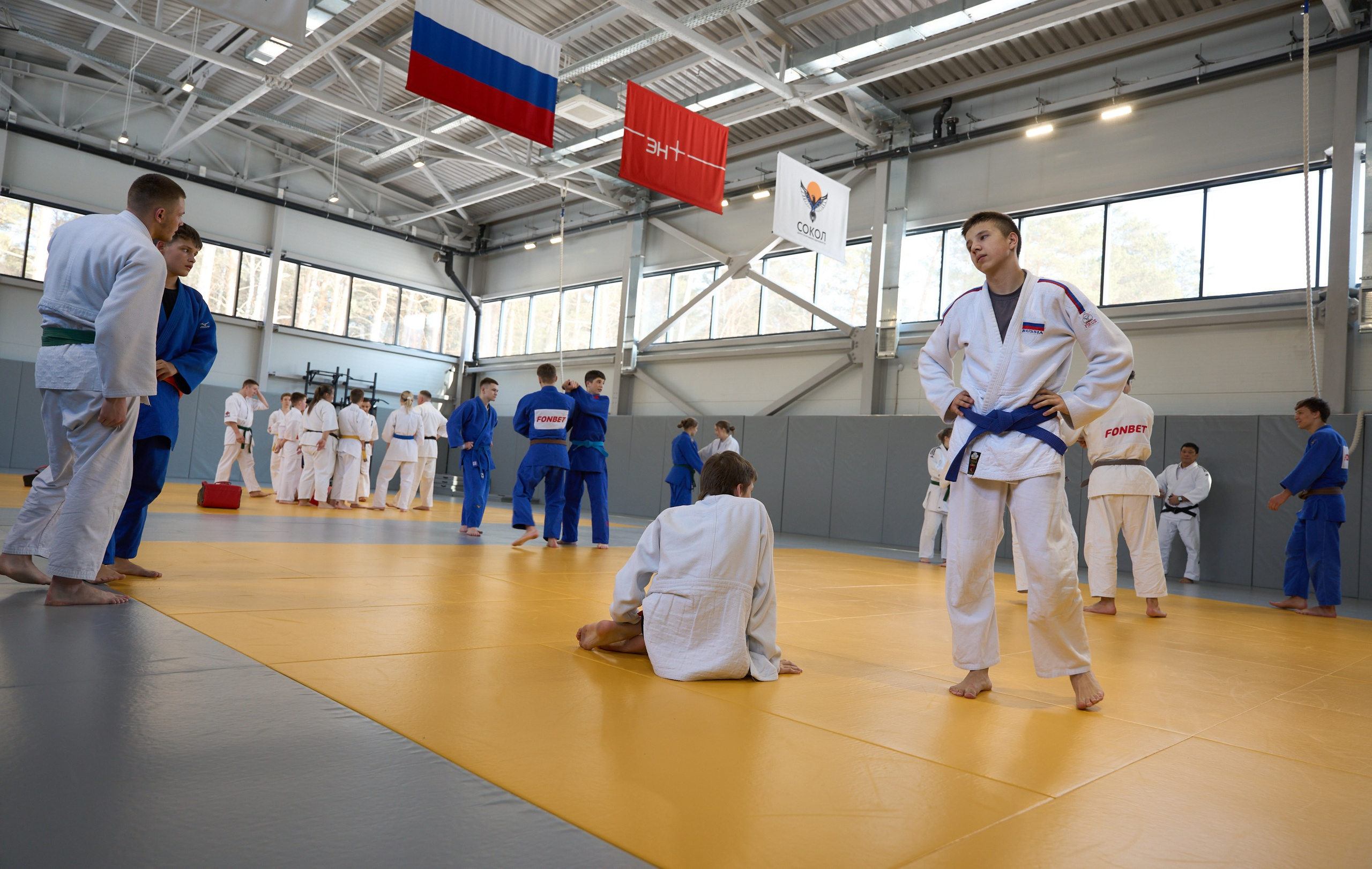 Открытие центров спортивных единоборств «Сокол» Красноярск/Дивногорск. Александр Сазонов Красноярск