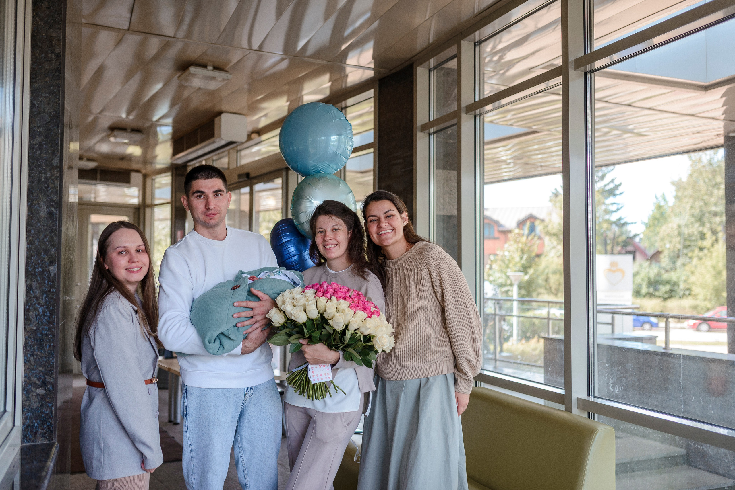 Выписка из роддома. Семейный и детский фотограф в Санкт-Петербурге Городнова Татьяна