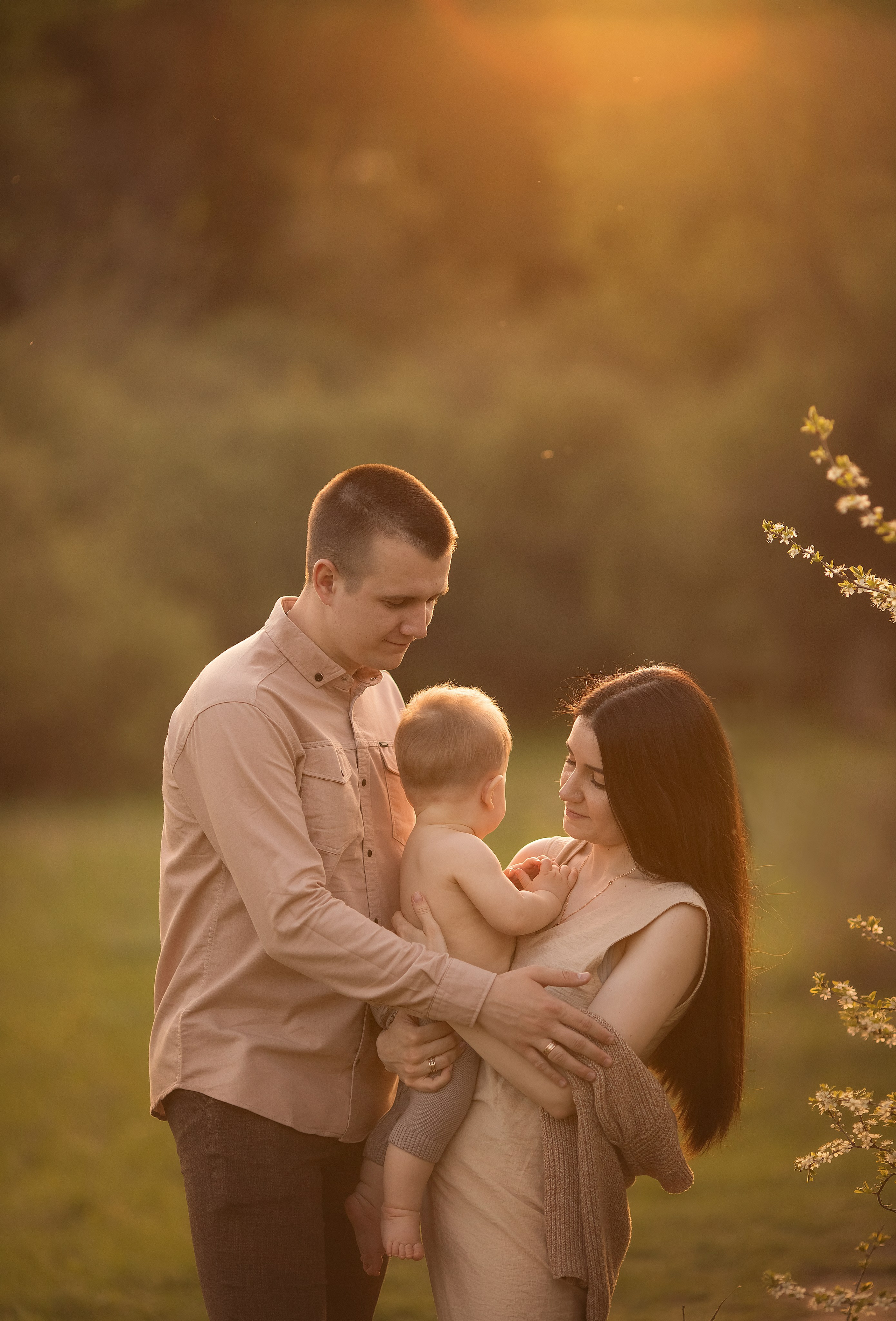 Первая весна. Семейный и детский фотограф в Саратове Полина Коткина