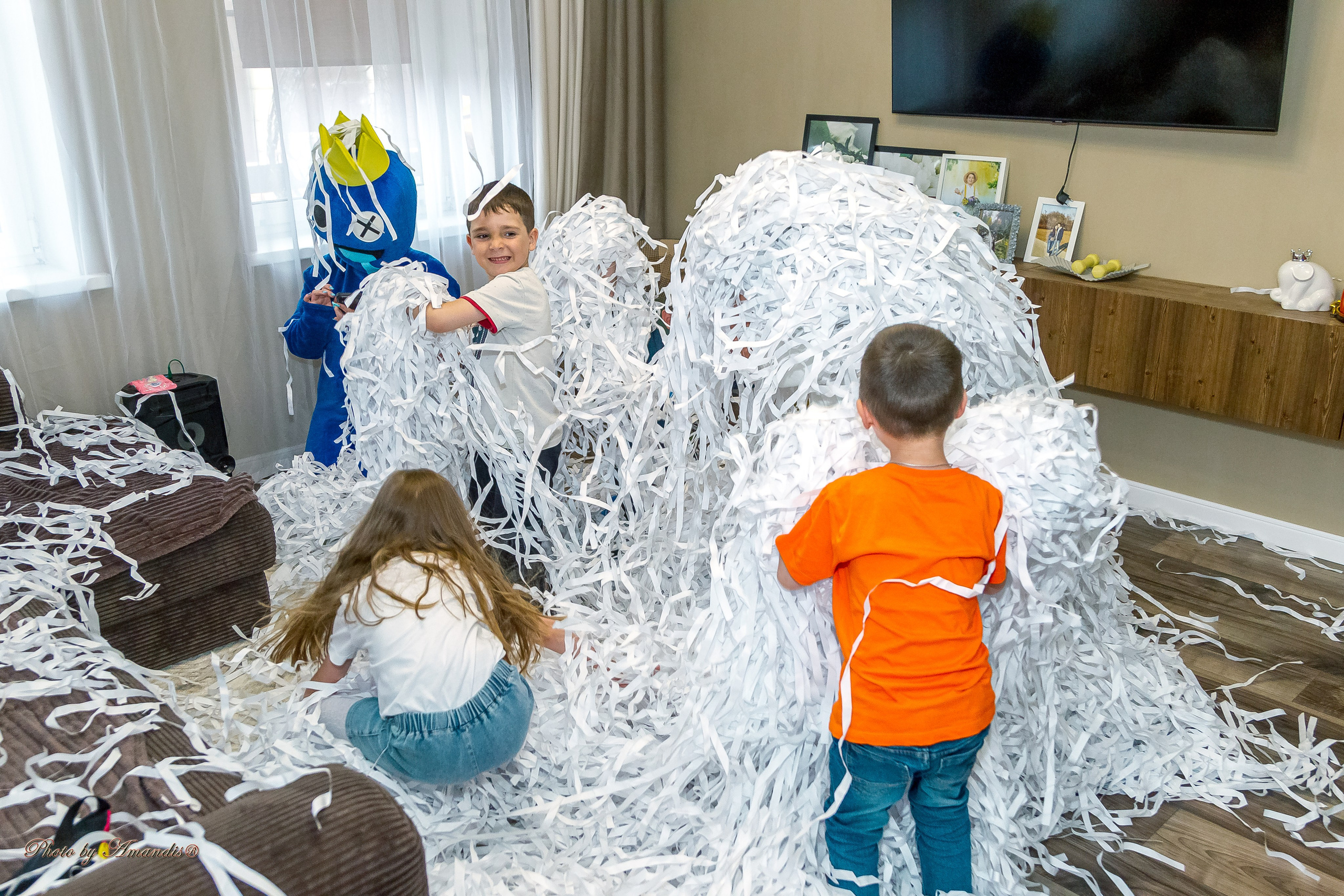 День рождения Лёвы (6 лет). Репортажная съемка в Москве и области. Анималистика