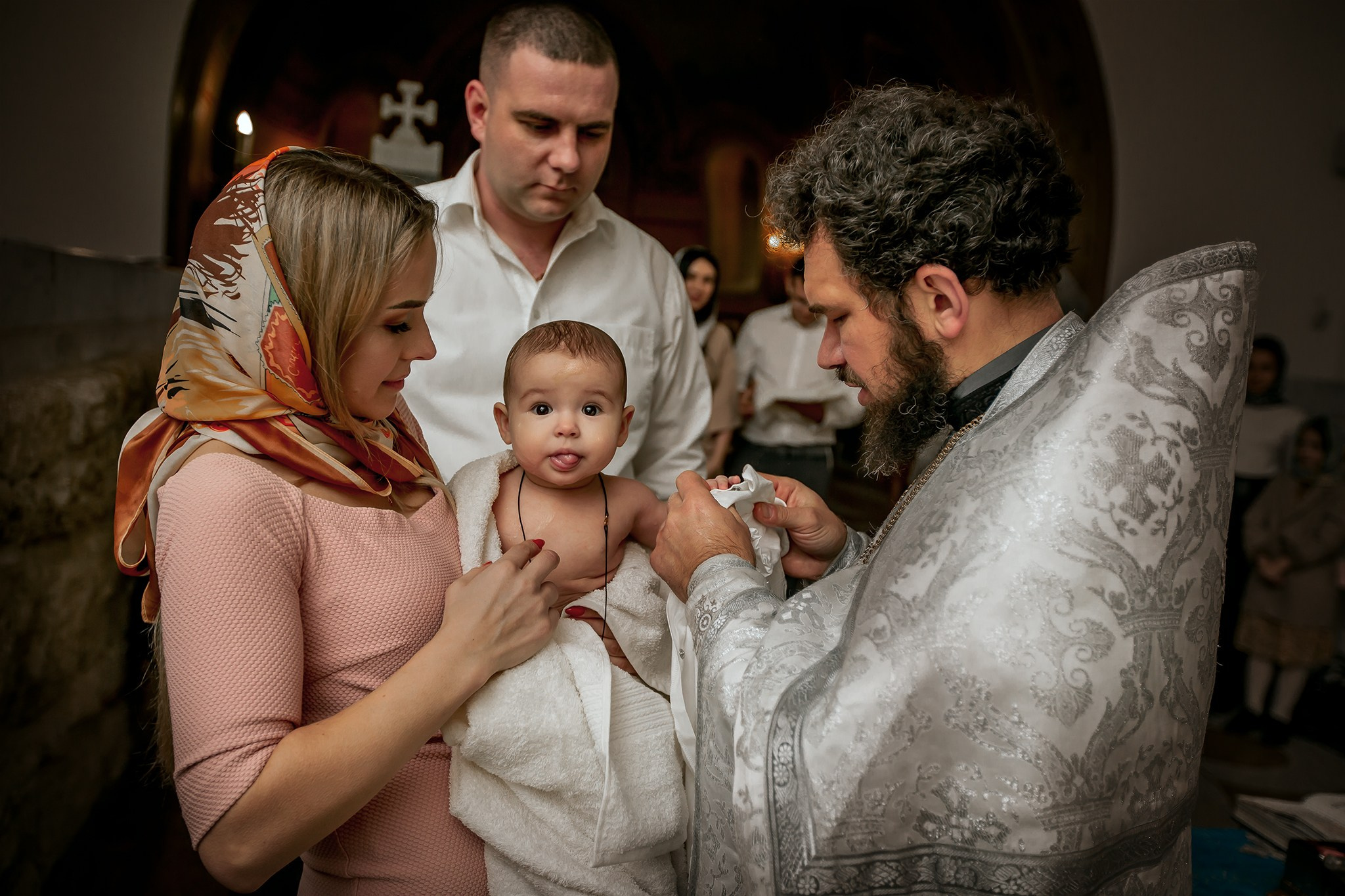 Крещение Лии. Детский семейный фотограф в Севастополе Крыму