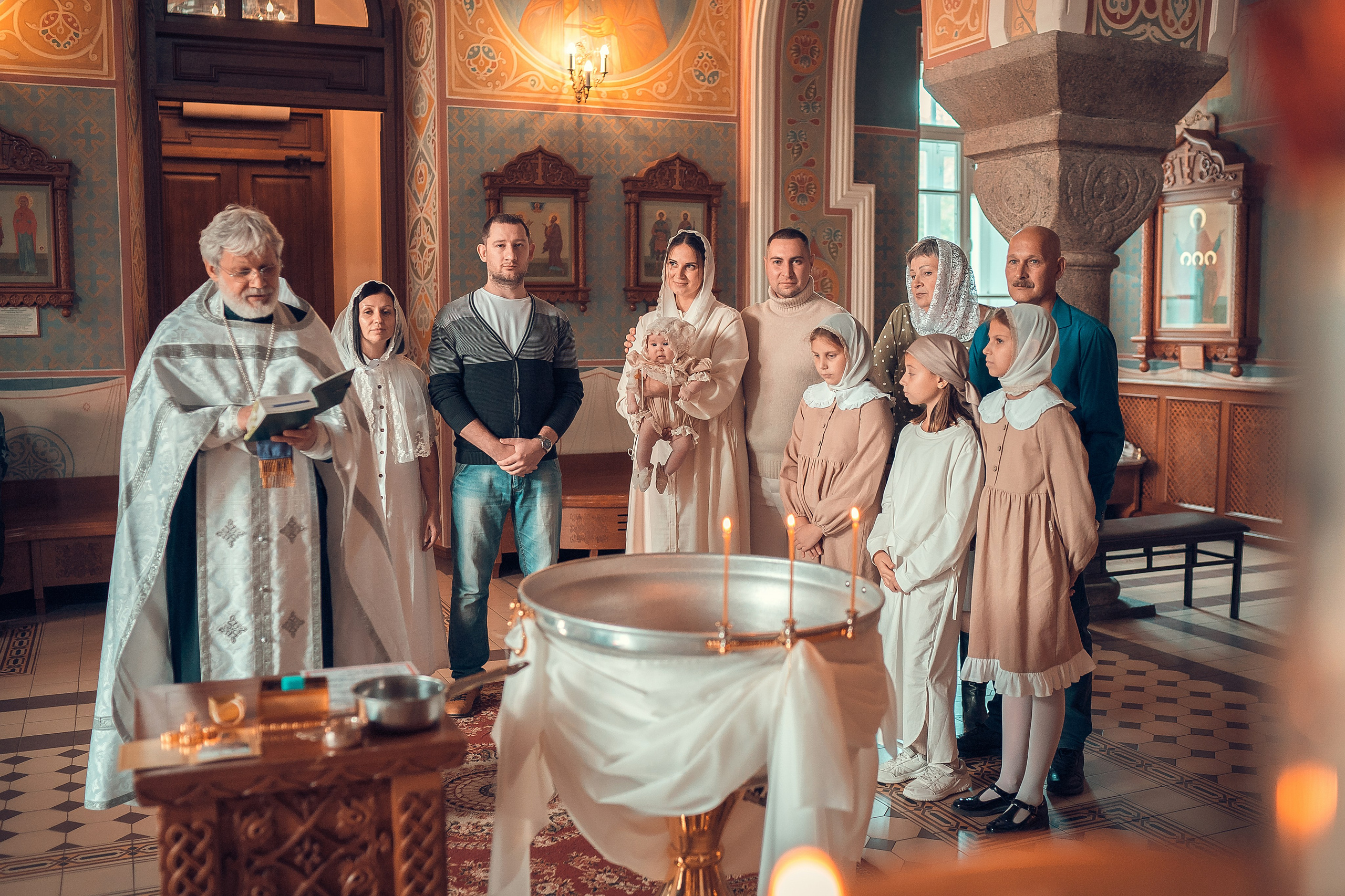 Таинство Крещения Красноярск. Фотограф на Крещение и Венчание в Красноярске Рамазанова Юлия