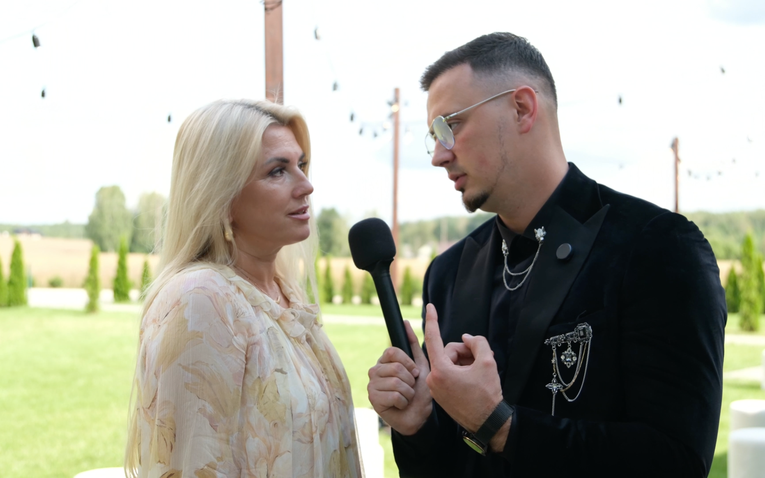 Свадебное SDE интервью в Вилла Софи. Репортажный видеограф Илья Сухоносиик