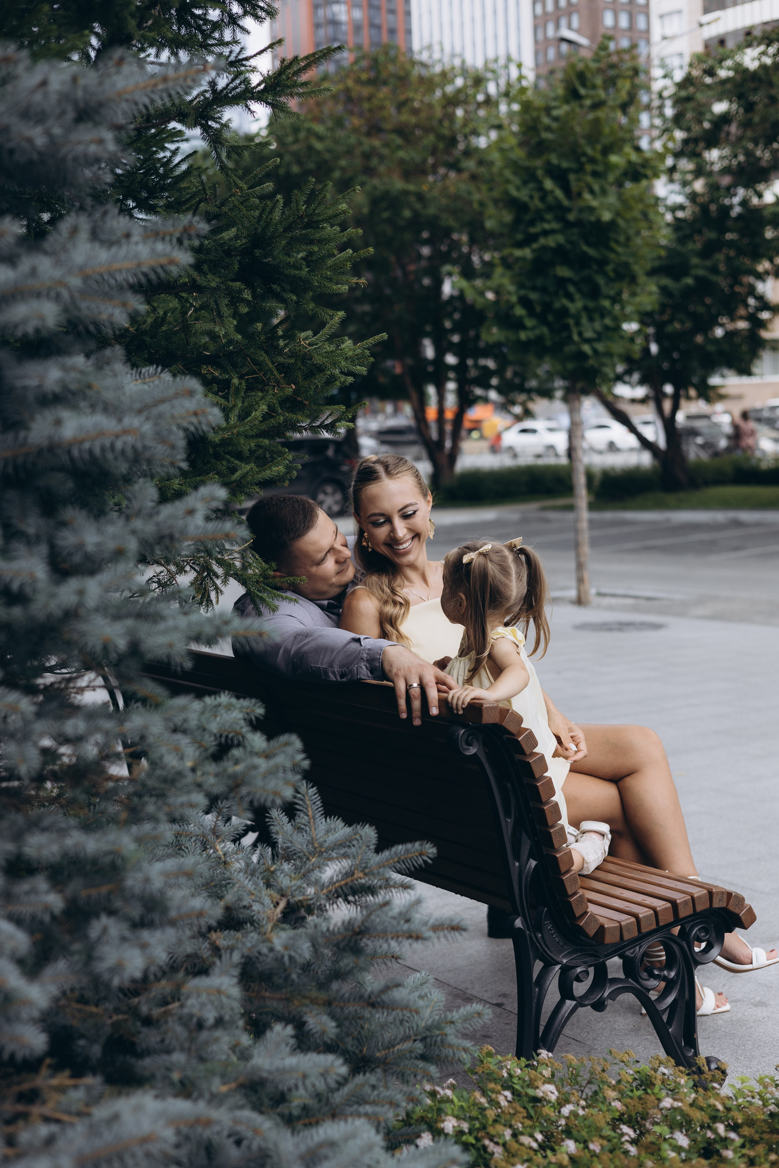 Кристина, Сергей и Лера. Свадебный и семейный фотограф в Новосибирске Дарья Кель