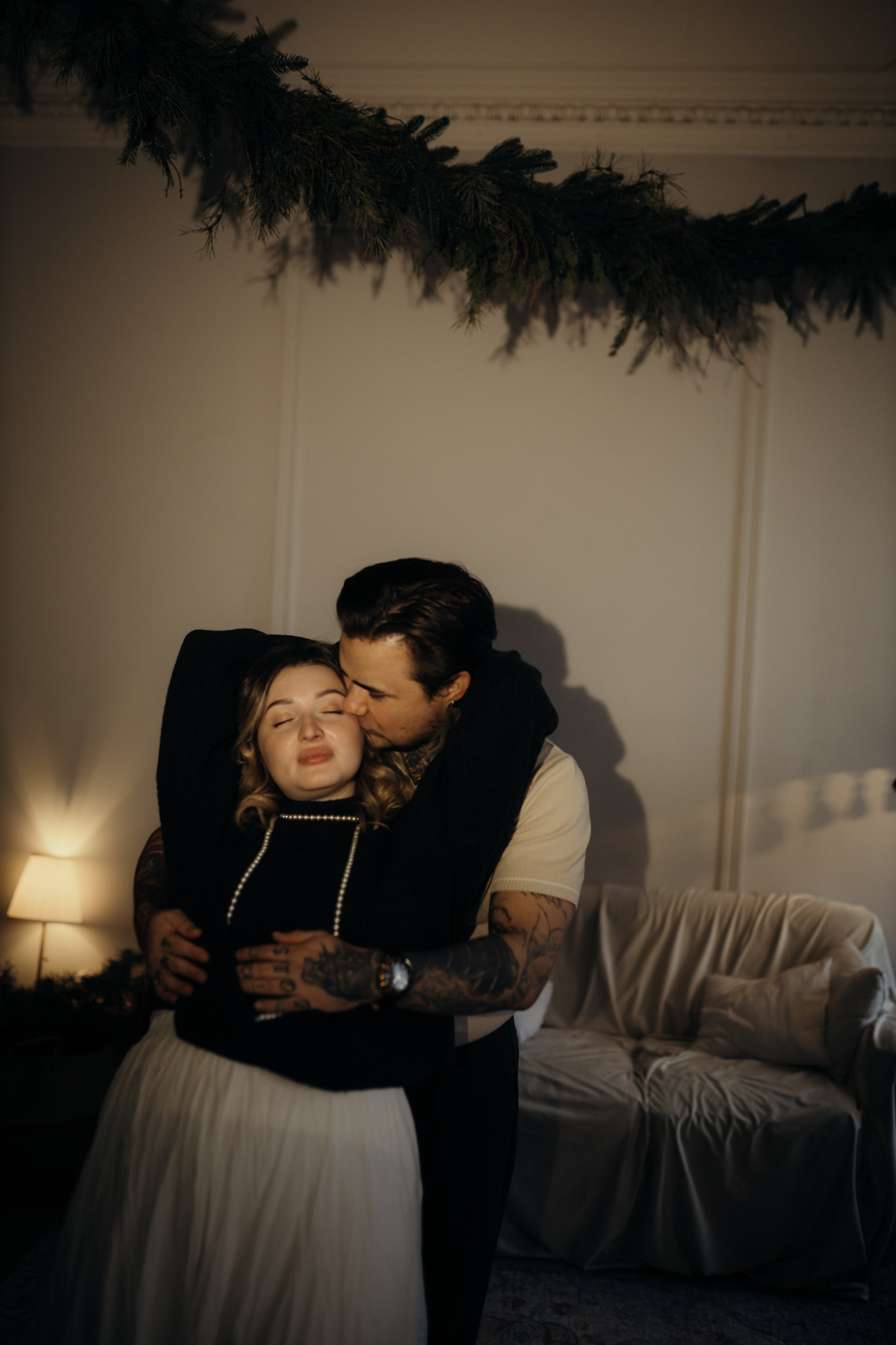 Новогодняя LoveStory. Фотограф Санкт-Петербург Князева Елизавета