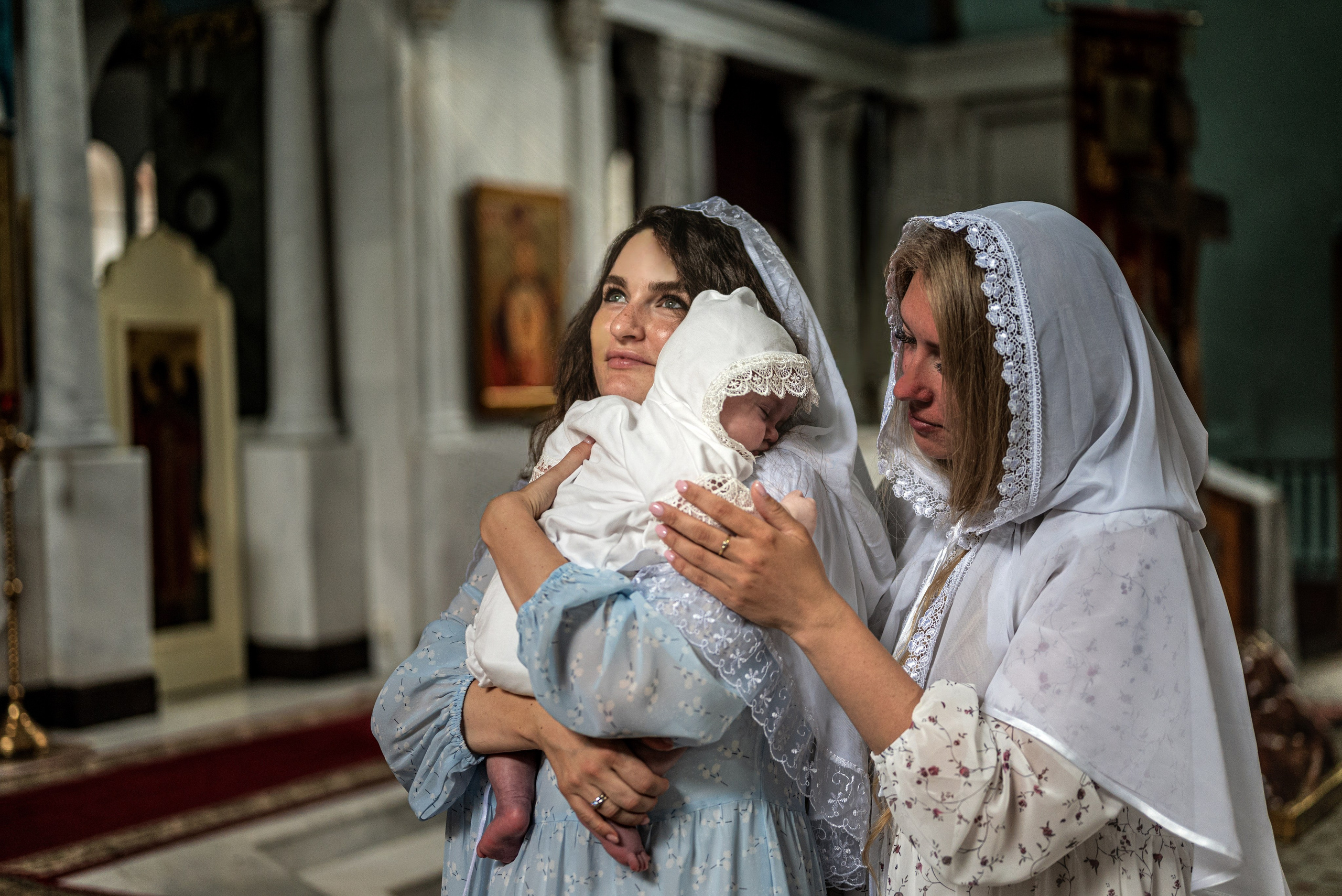 Крещение Анна. Семейный и детский фотограф Москва