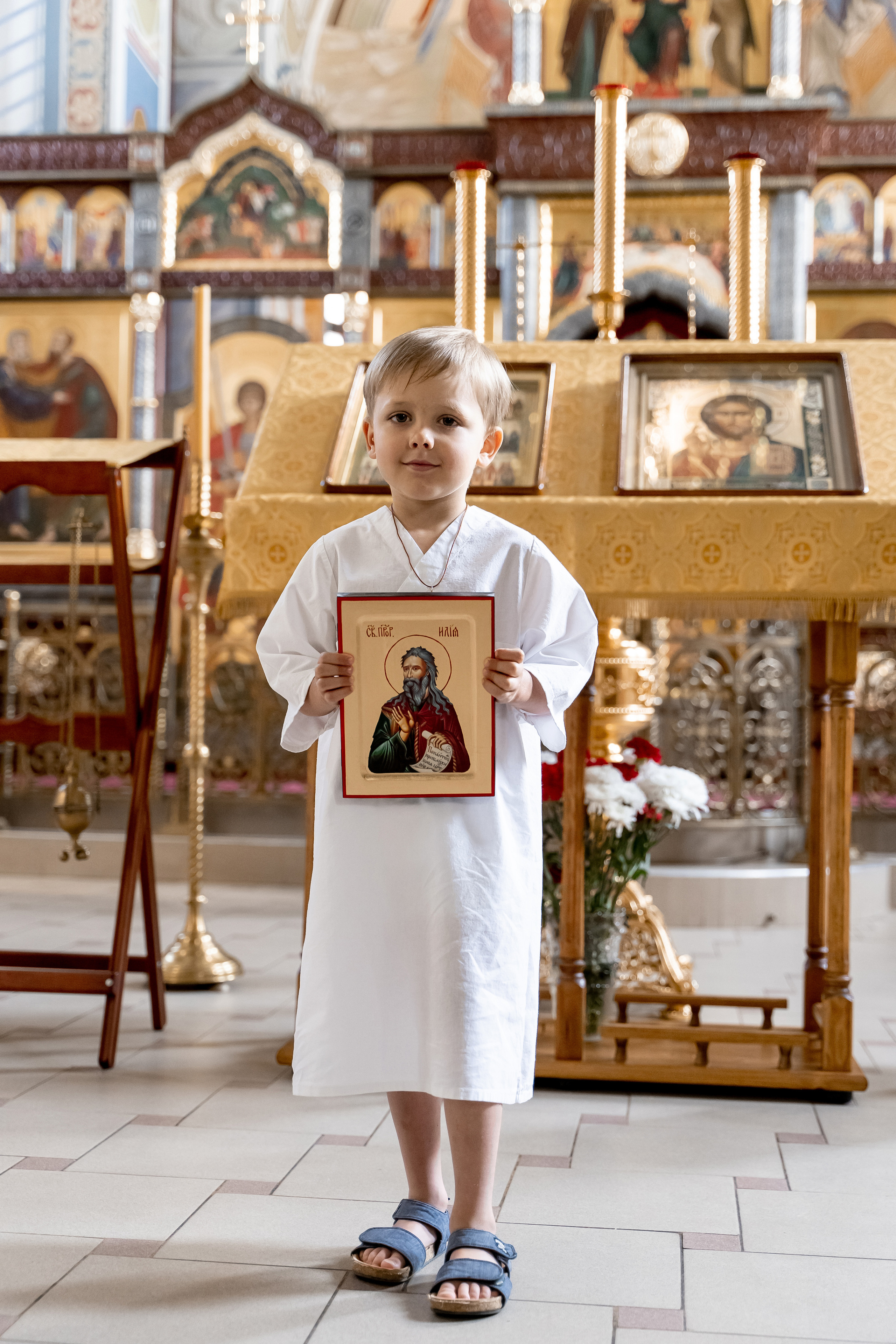 Таинство Крещения в Церкви Святого Пророка Ильи. Фотосъемка Крещения. Фотограф на Крещение. Таинство Крещения в Москве. Крещение в г. Видное, г. Домодедово.