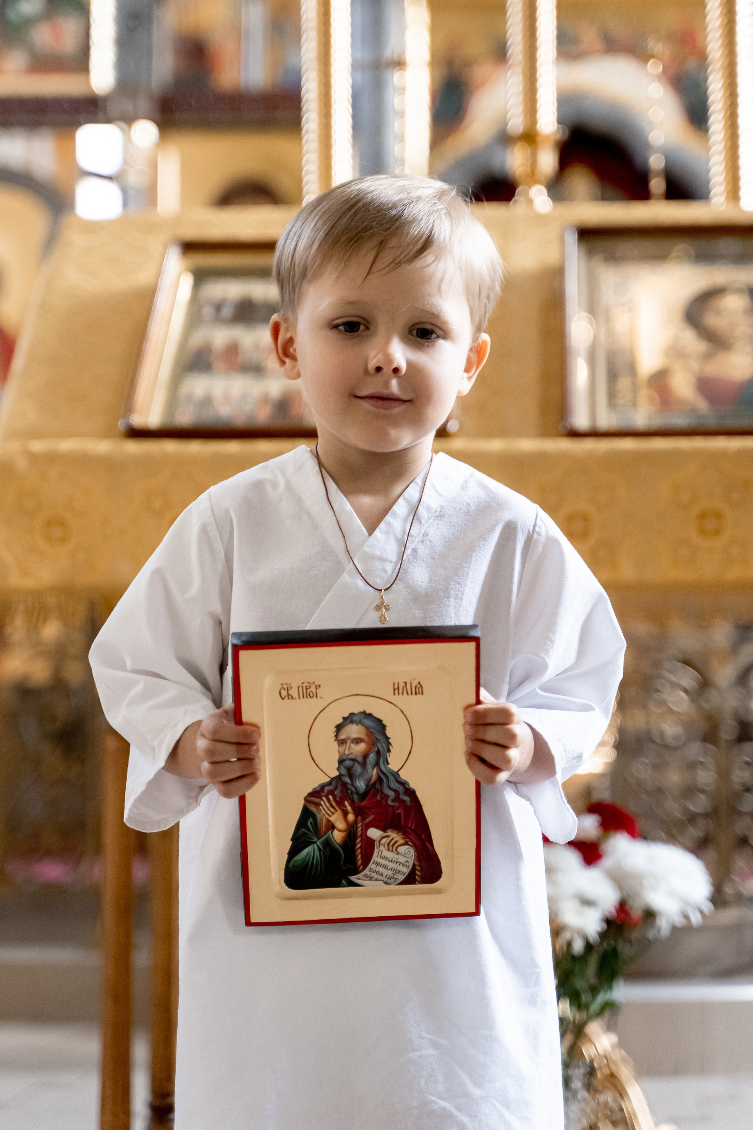 Таинство Крещения в Церкви Святого Пророка Ильи. Фотосъемка Крещения. Фотограф на Крещение. Таинство Крещения в Москве. Крещение в г. Видное, г. Домодедово.