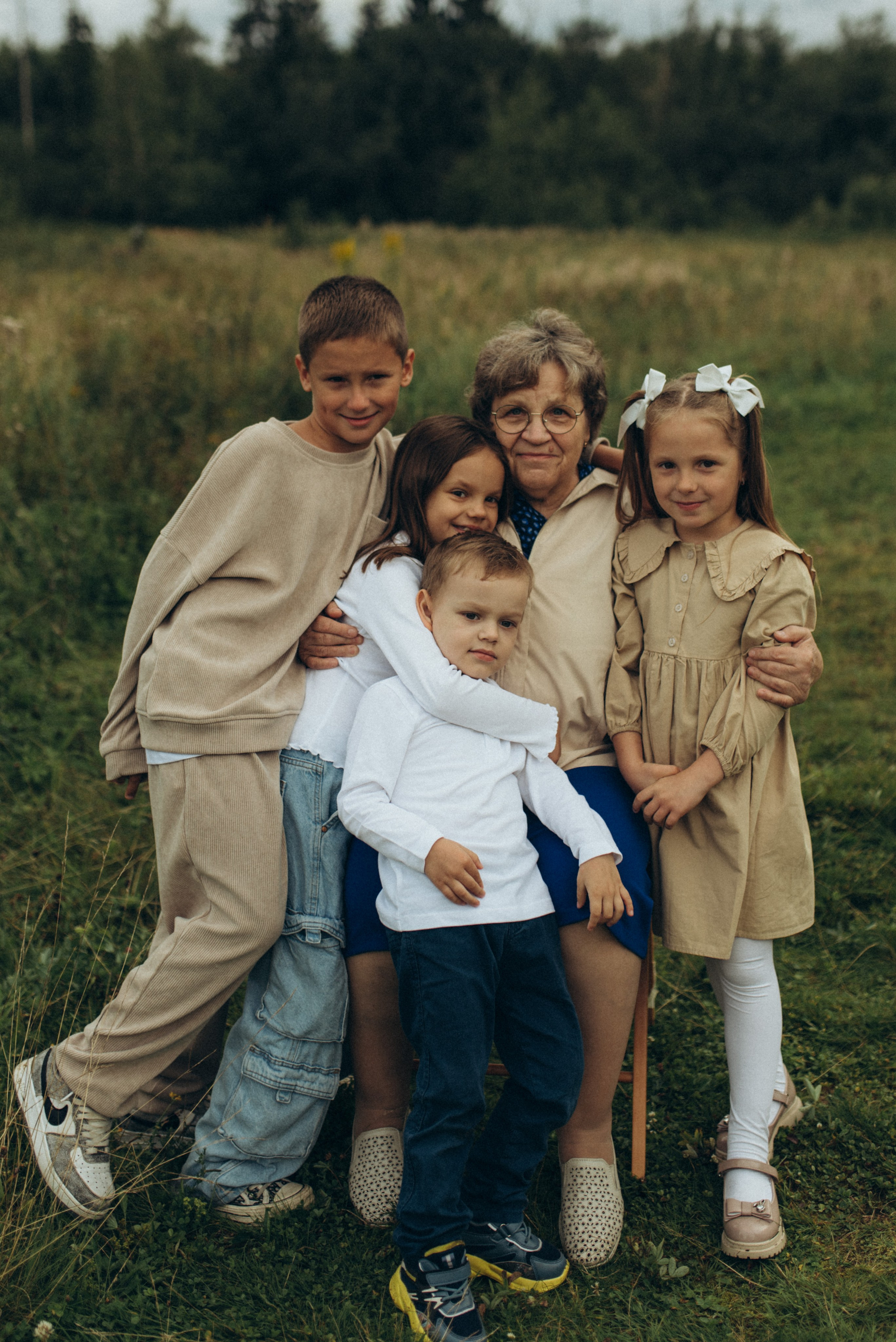Большая семейная съемка. Семейный фотограф в Москве Екатерина Север