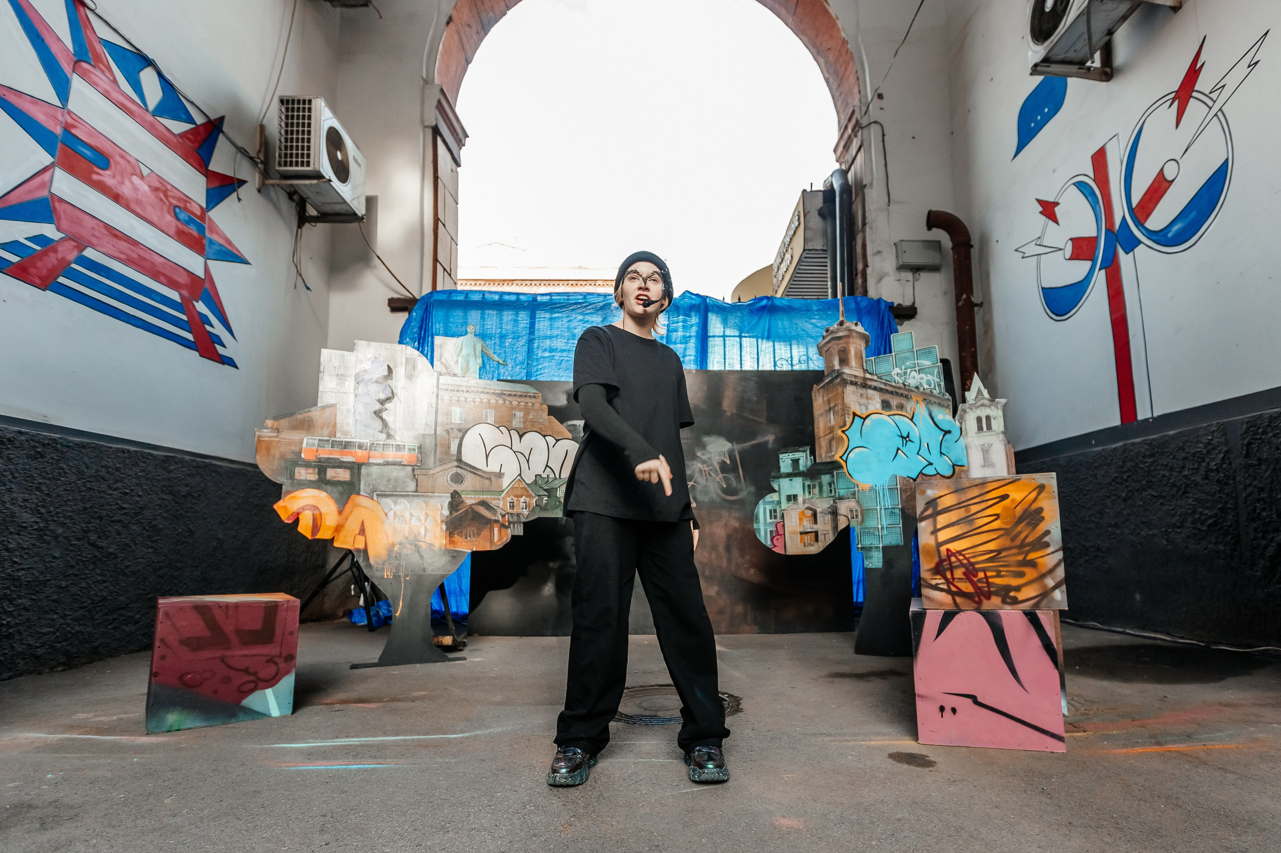 Уличный спектакль «История одного леса». Фотограф Краснодар Марго Хелбен