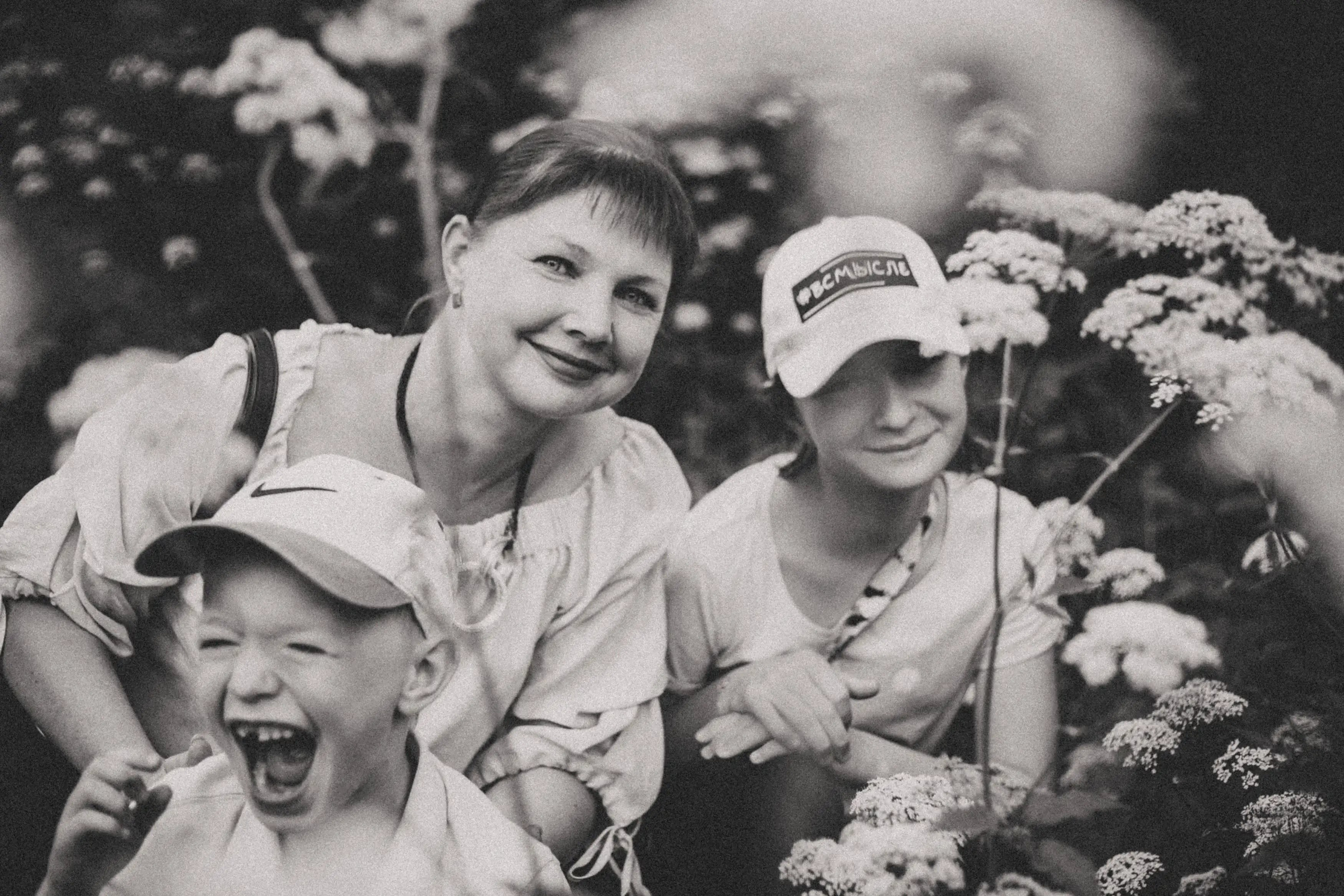 Анна и дети. Фотограф Александра Степанова