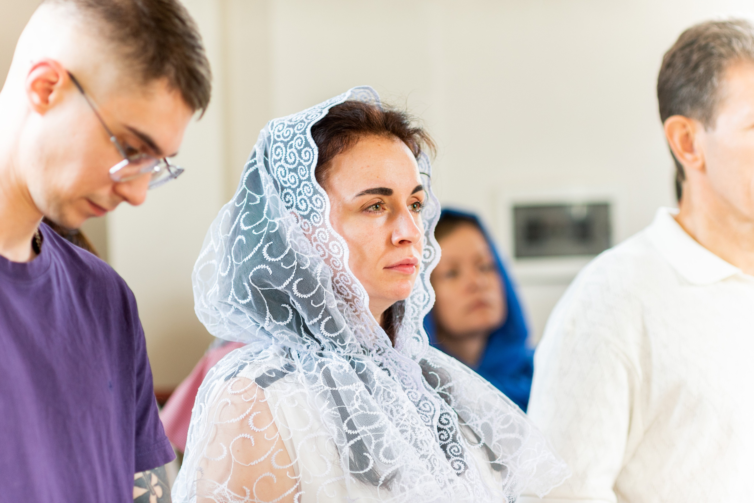 Крещение Ники. Фотограф Юлия Попова