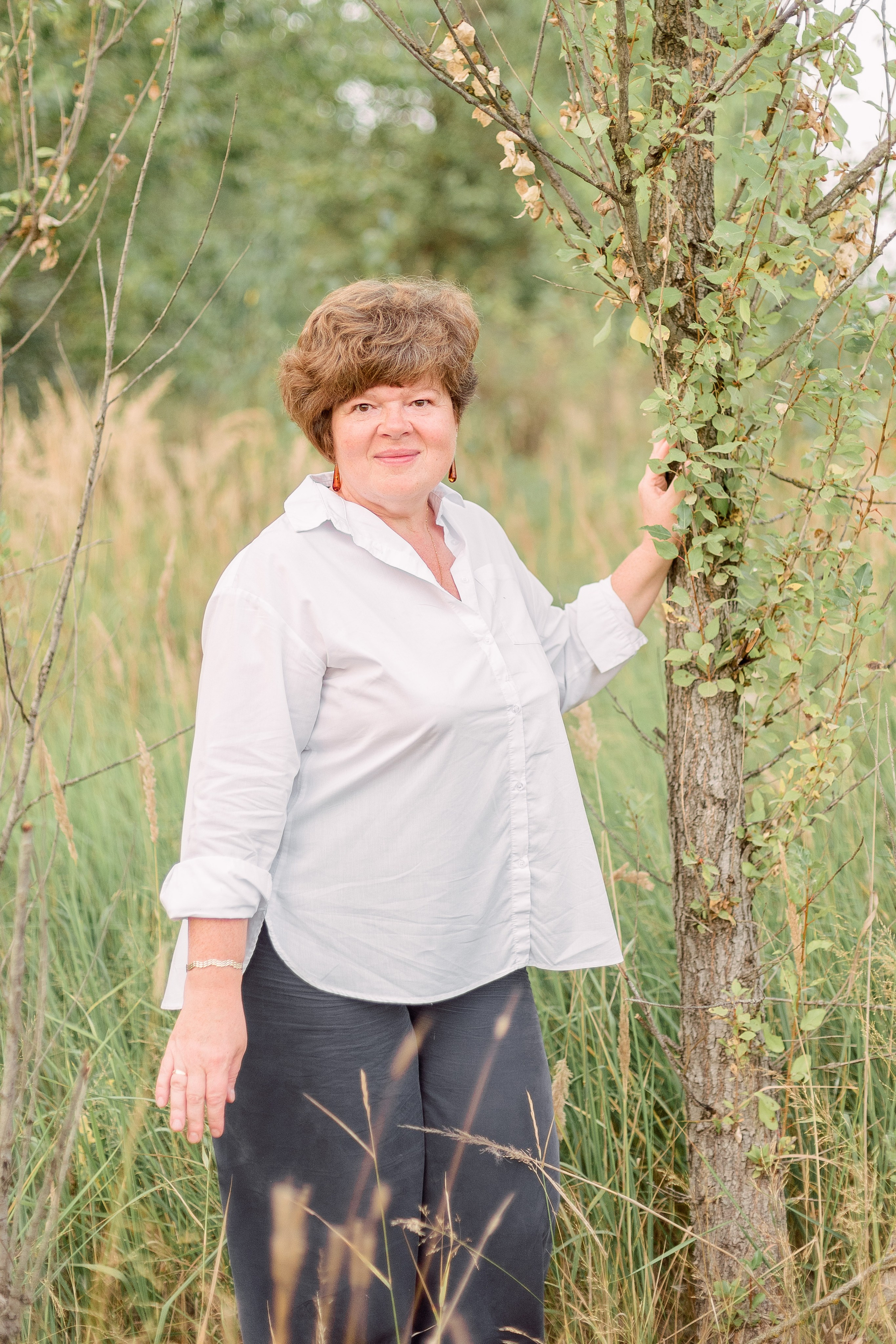 В поле. Фотограф Юлия Попова