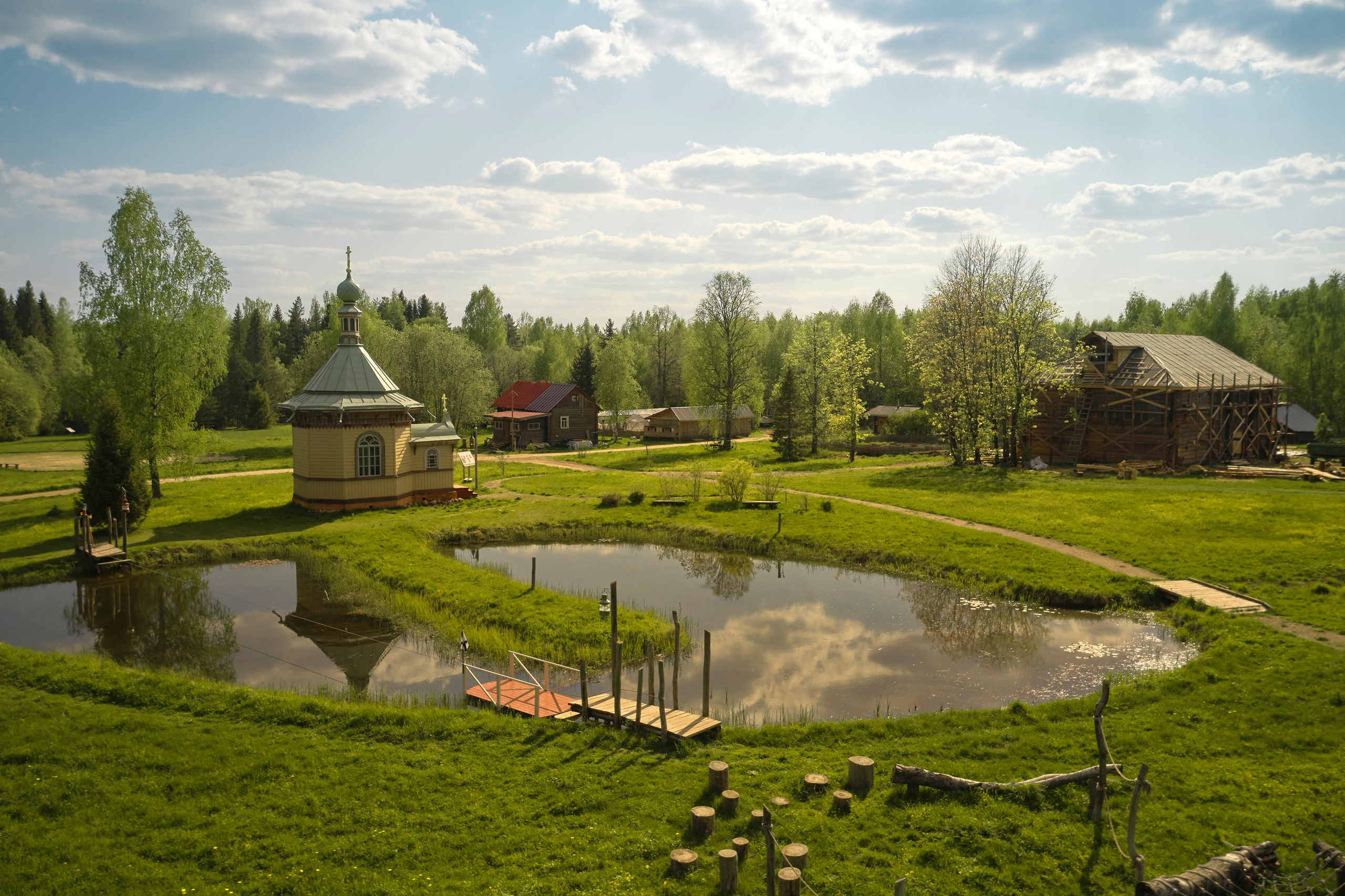 Лесной терем Асташово. Creative photographer Denis Klero