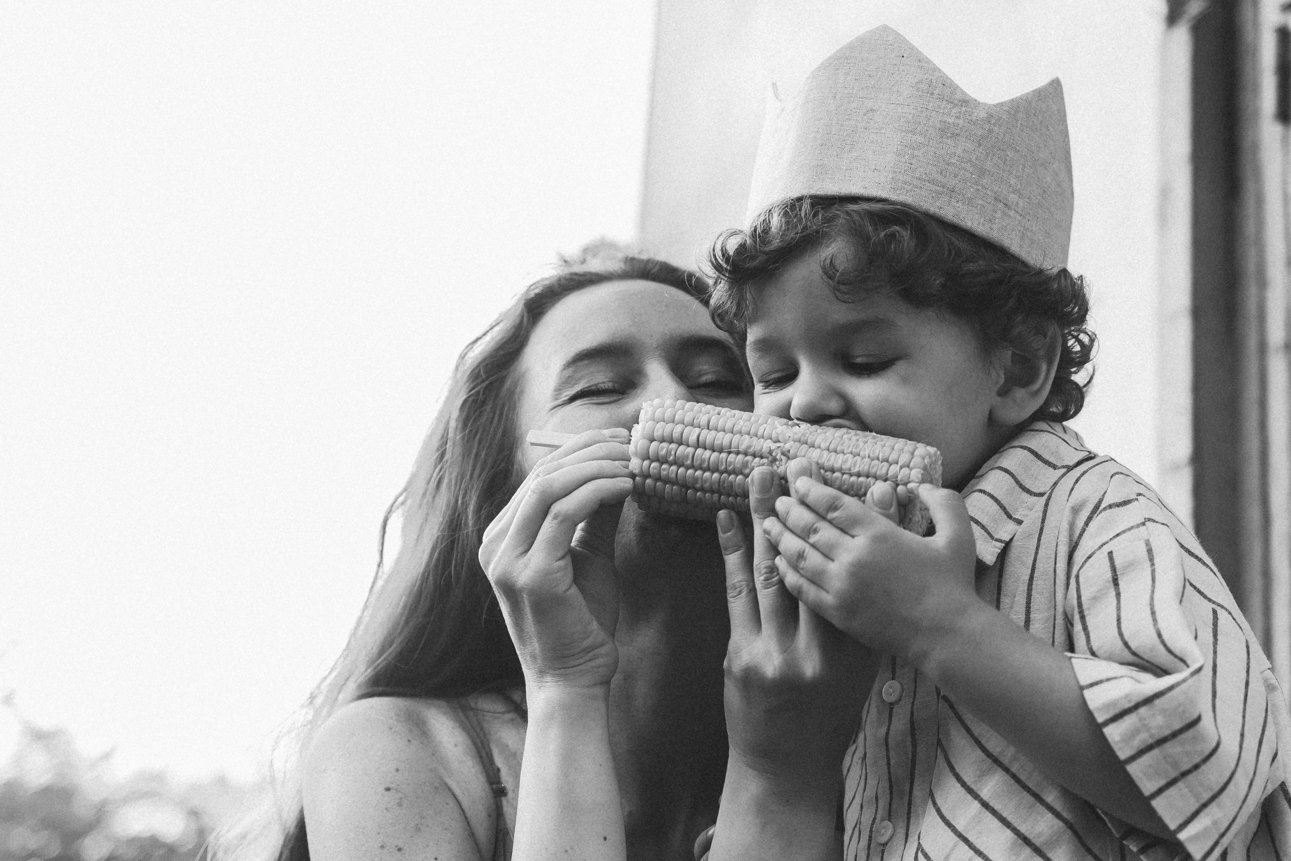 Первая в жизни кукуруза. Фотокарточки о вас и о большой любви!