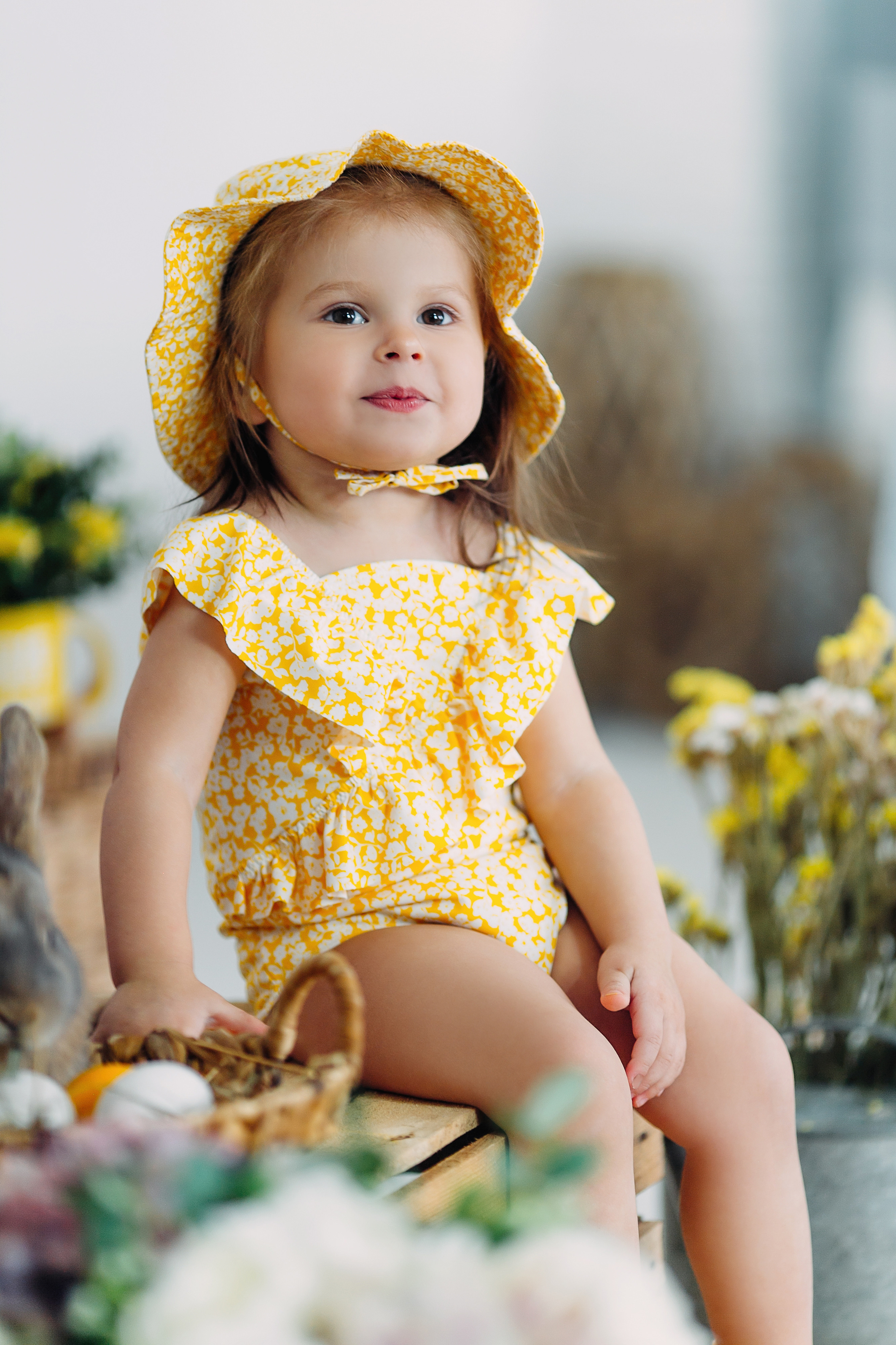 Пасхальный фотопроект с кроликами и цыплятами совместно с фотостудией Art House. Семейный и детский фотограф в Пскове и Санкт-Петербурге Яна Калинина