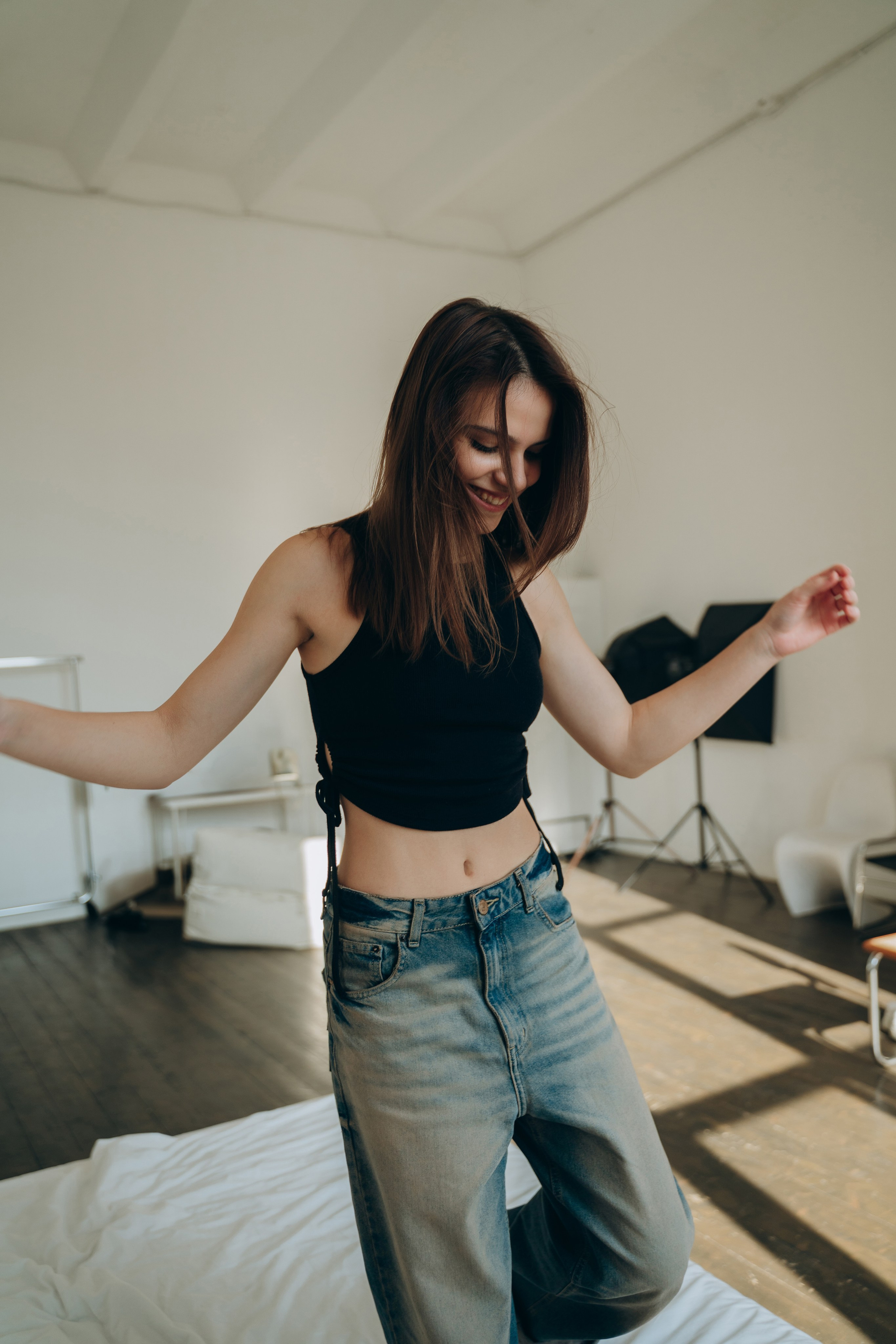 Настя. Модельные тесты. Фотограф Москва Виктория-Антуанетта