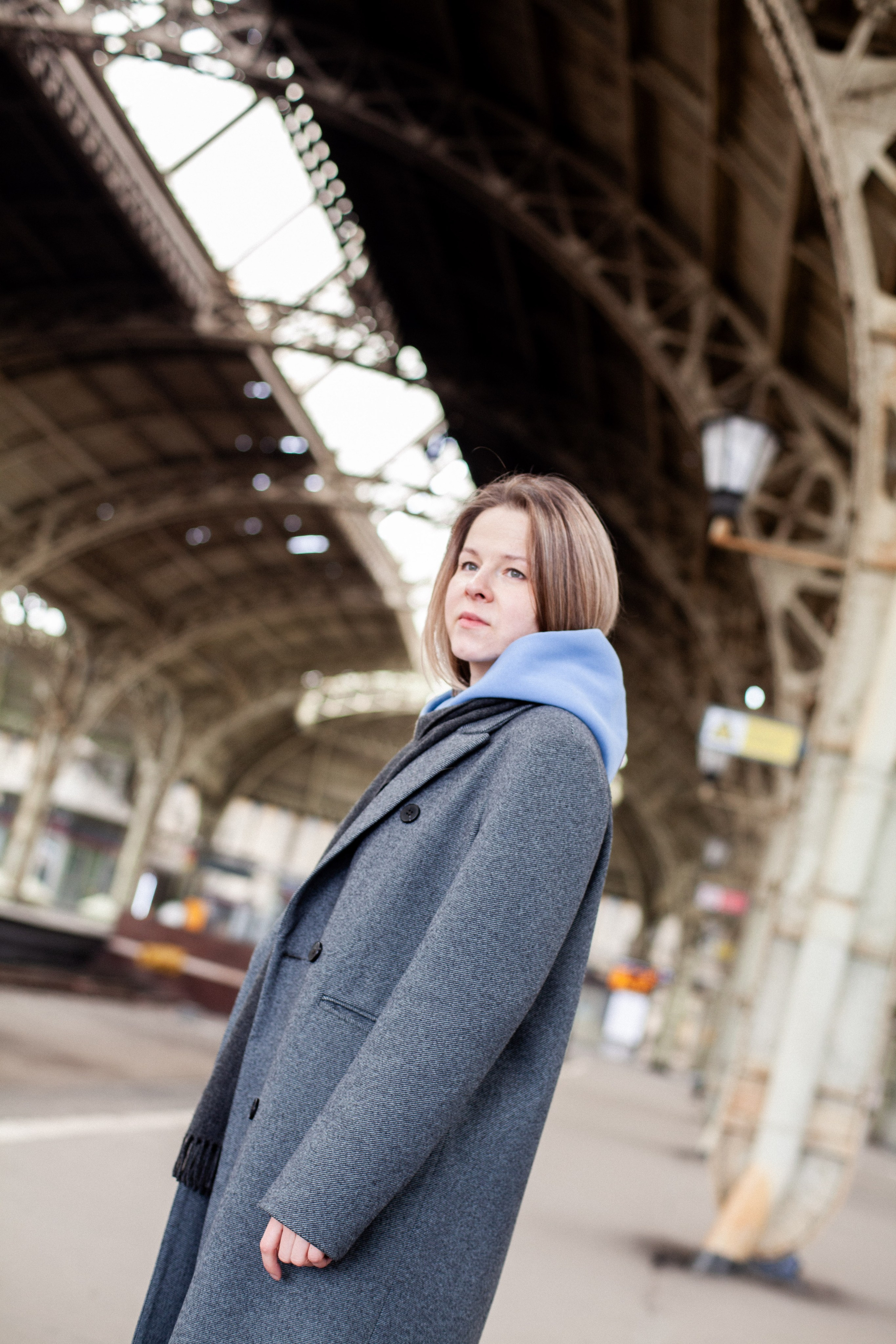 Ульяна. Ветер. Питер. Илья Михачёв Фотограф ПРО людей