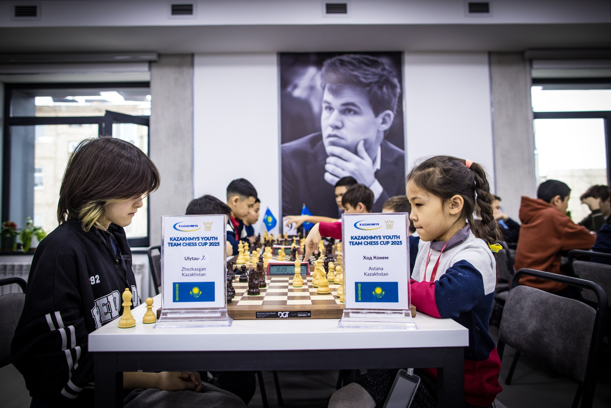 2025.02.01 KAZAKHMYS Youth Team Chess CUP 2025 — Day1_rapid. Фотограф Анна Штурман (репортажная съёмка любых событий и мероприятий) Anna Shtourman photographer