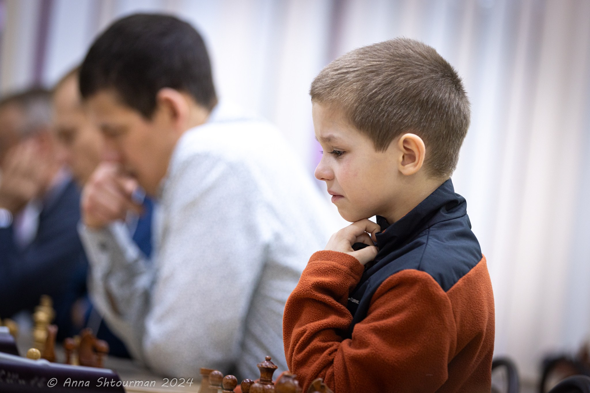 2024 Чемпионат Ярославской области по быстрым шахматам (Ярославль, Россия). Фотограф Анна Штурман (репортажная съёмка любых событий и мероприятий) Anna Shtourman photographer