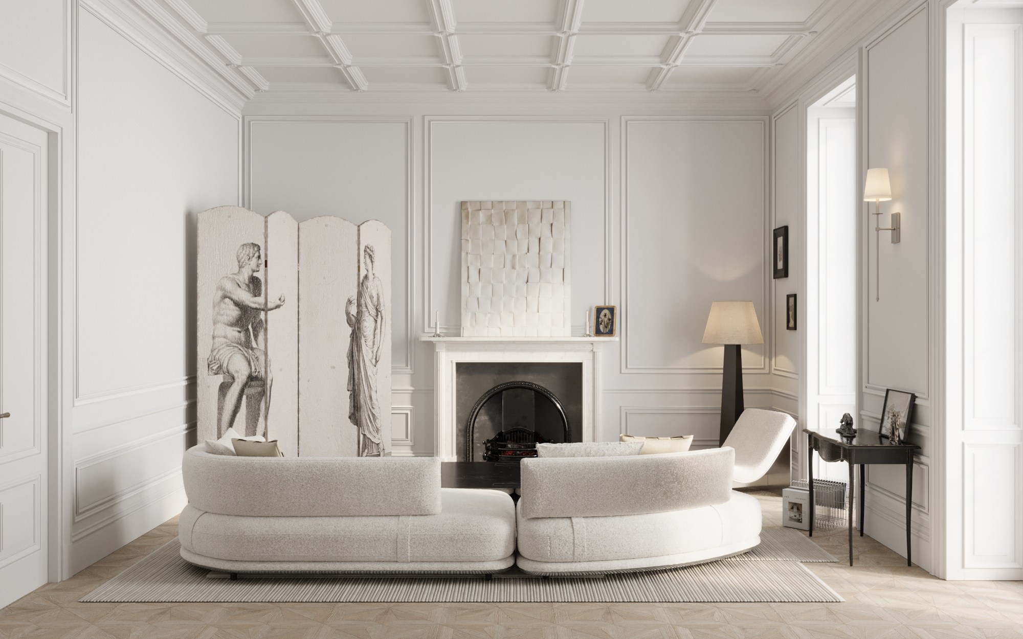 Paris apartment. Екатерина Коренева | 3d визуализация