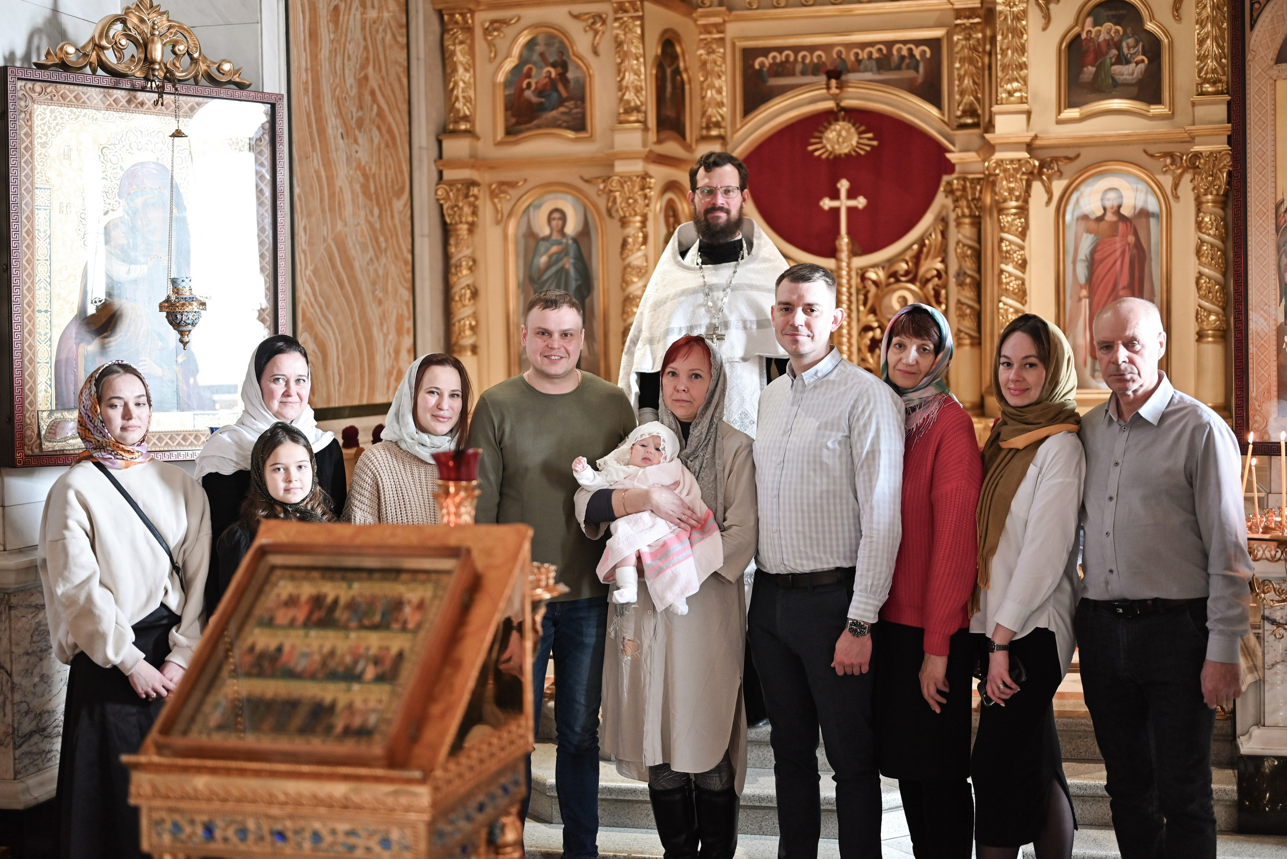 Крещение Марии. Свадебный и семейный фотограф в Уфе Александров Максим