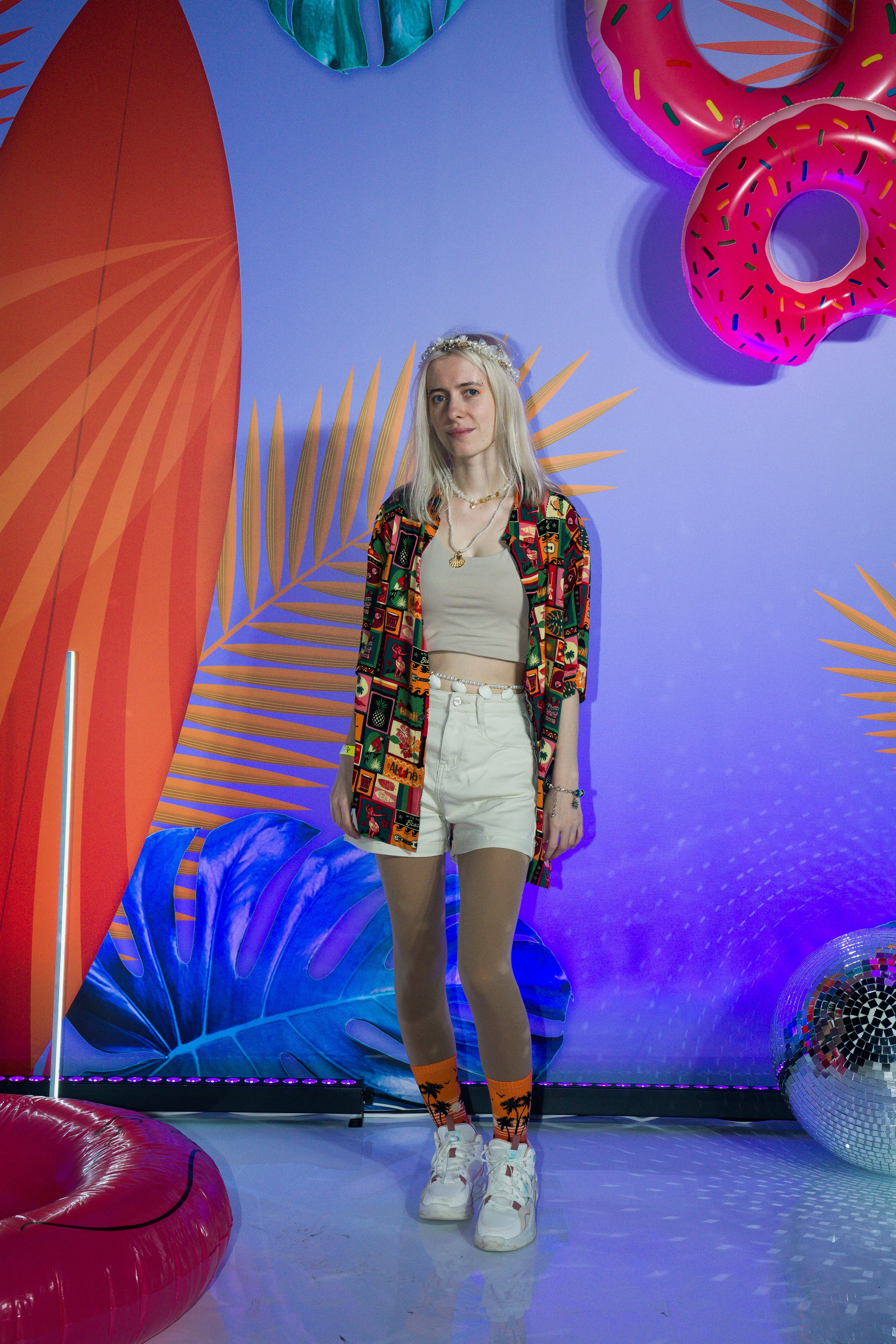 МТС корпоратив Гавайская вечеринка. Фотограф