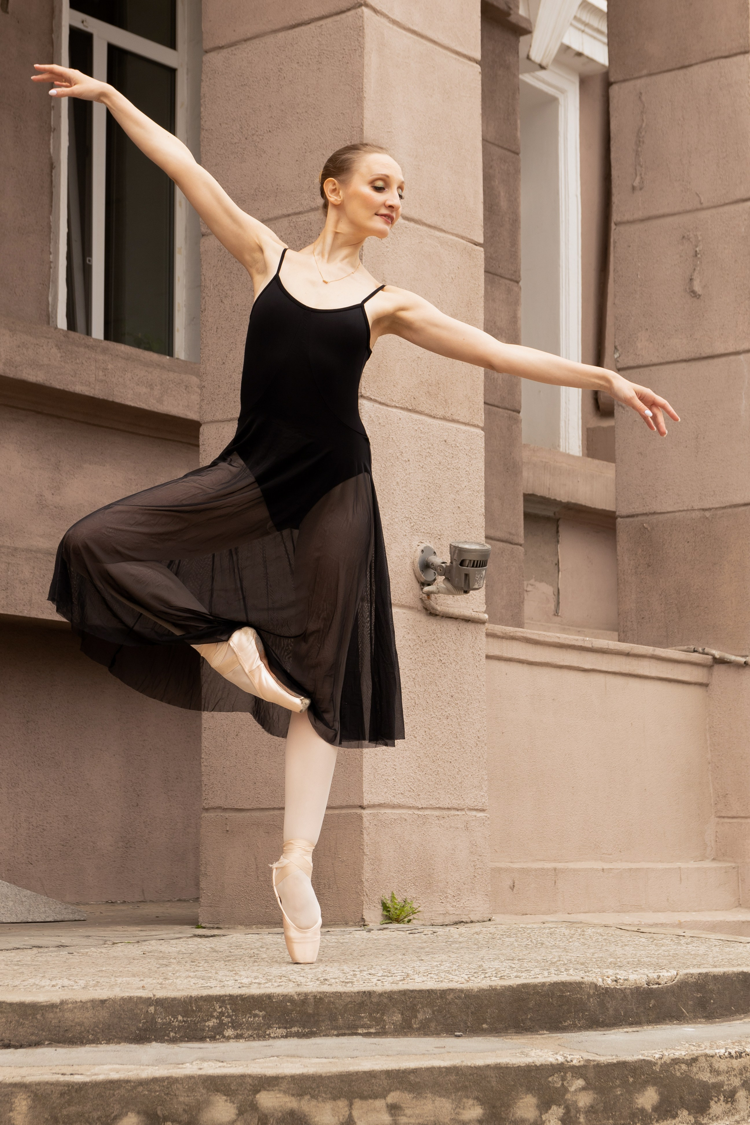 Балерина в городе. Фотограф Владивосток