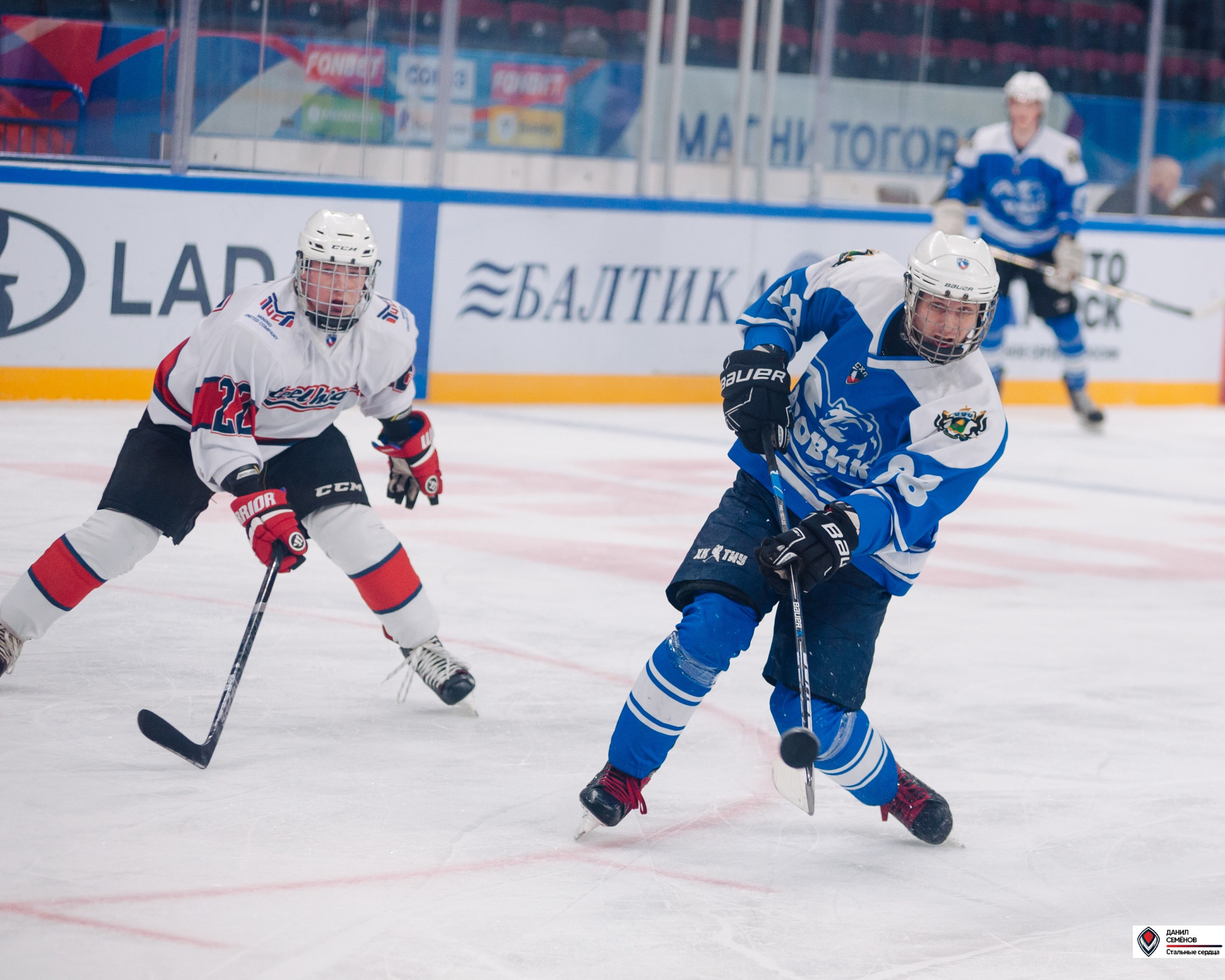 Чемпионат СХЛ. Стальные сердца — Газовик. Фотограф Магнитогорск Данил Семенов