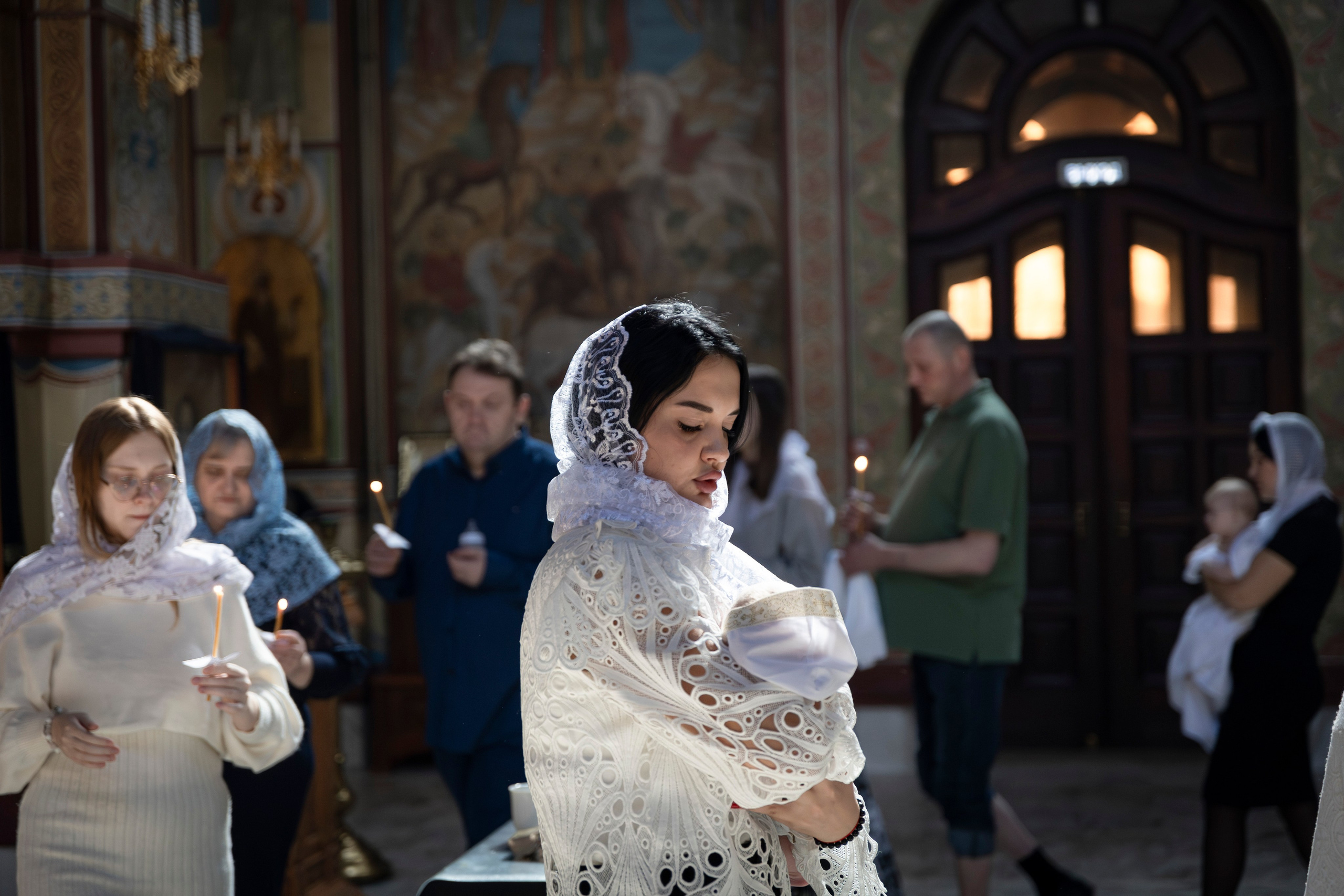 Крещение Андрея. ТОП Фотограф на Крещение и Венчание Железногорск Алексей Мещеряков
