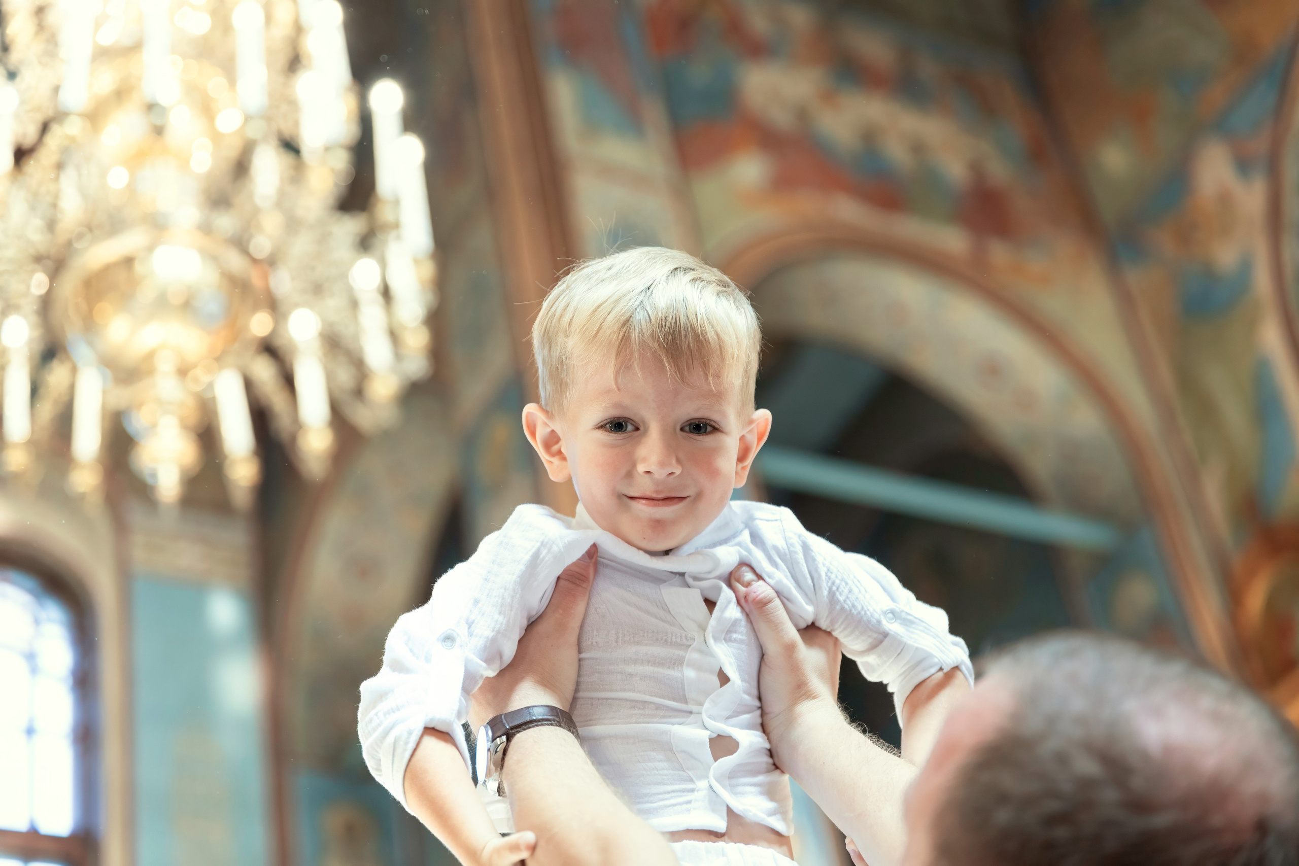 Крещение Матвея. ТОП Фотограф на Крещение и Венчание Железногорск Алексей Мещеряков