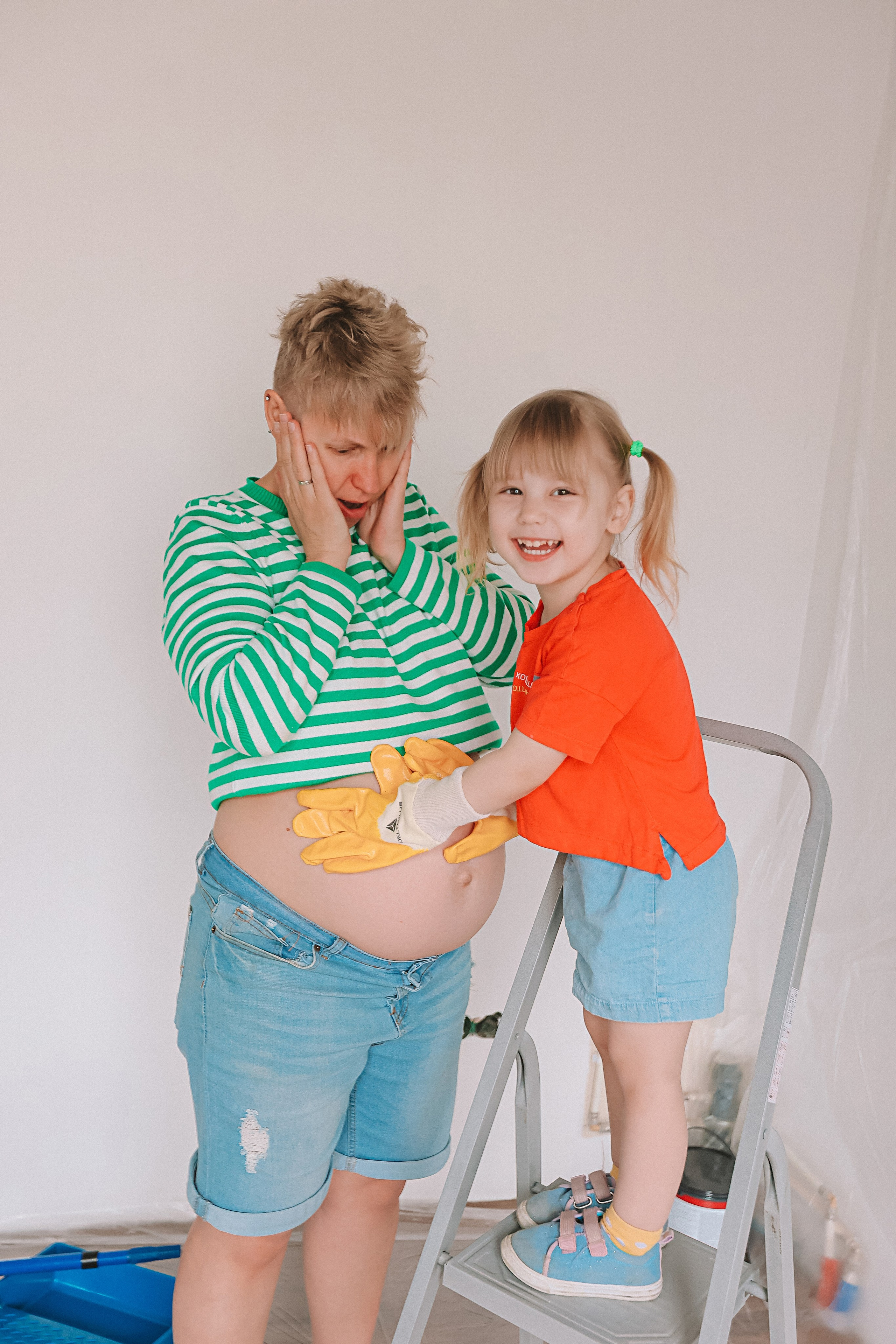 Ремонт. Семейный фотограф Тюмень, фотограф на роды Салмина Мария