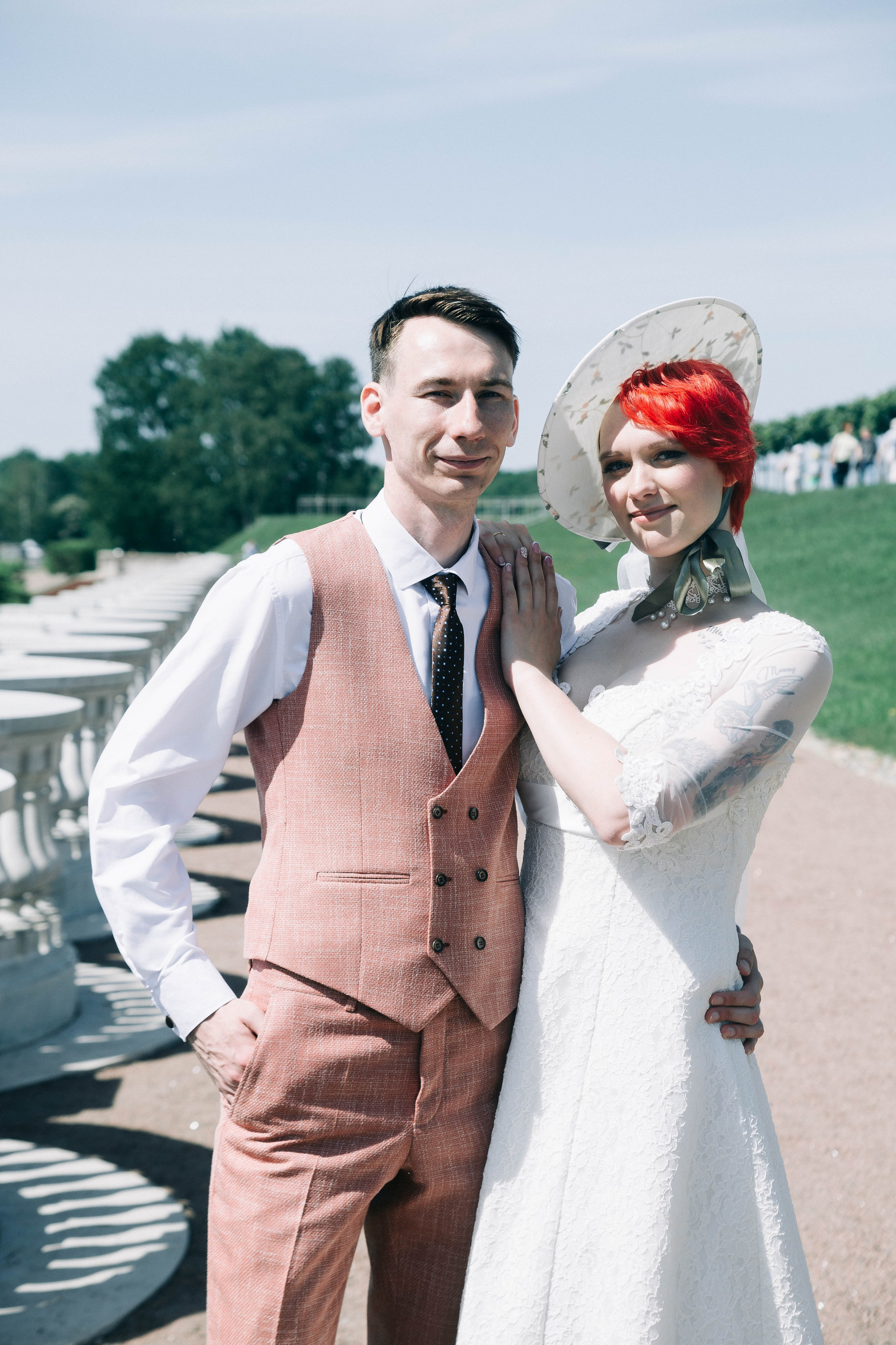 Александра & Семён. Свадебная съёмка в Петергофе. Свадебный и контент фотограф в Севастополе и Крыму Марина Данилова