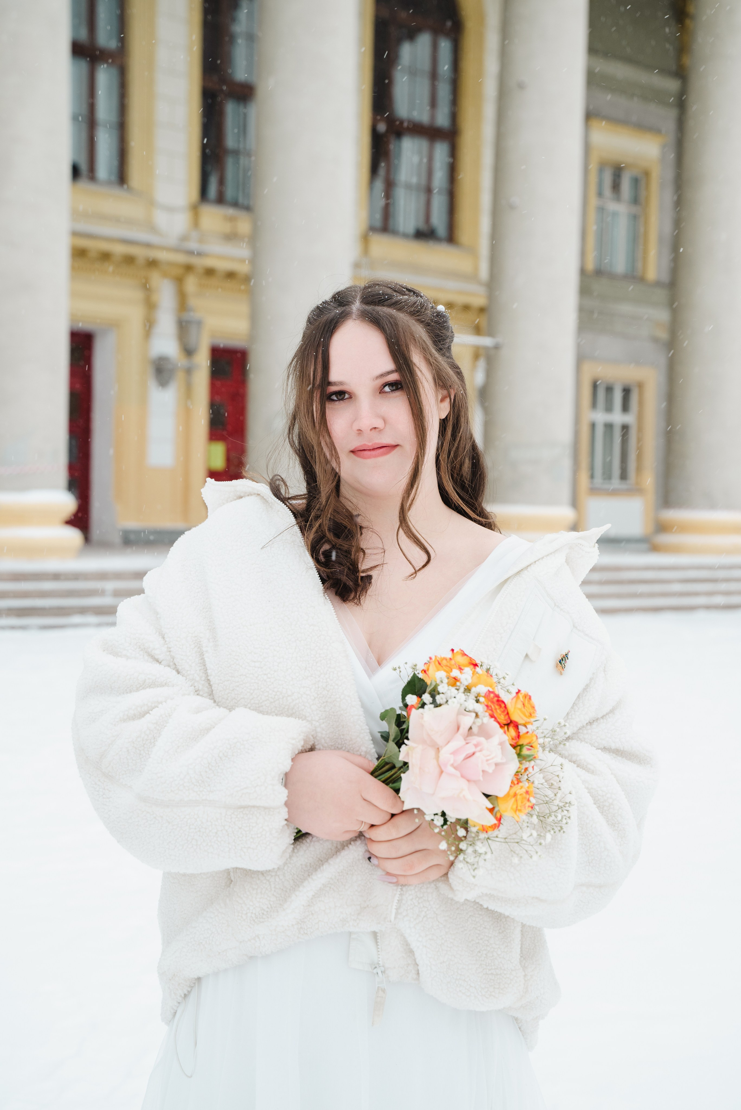 Зимняя прогулка. Свадебный фотограф Новосибирск Мария Раменская