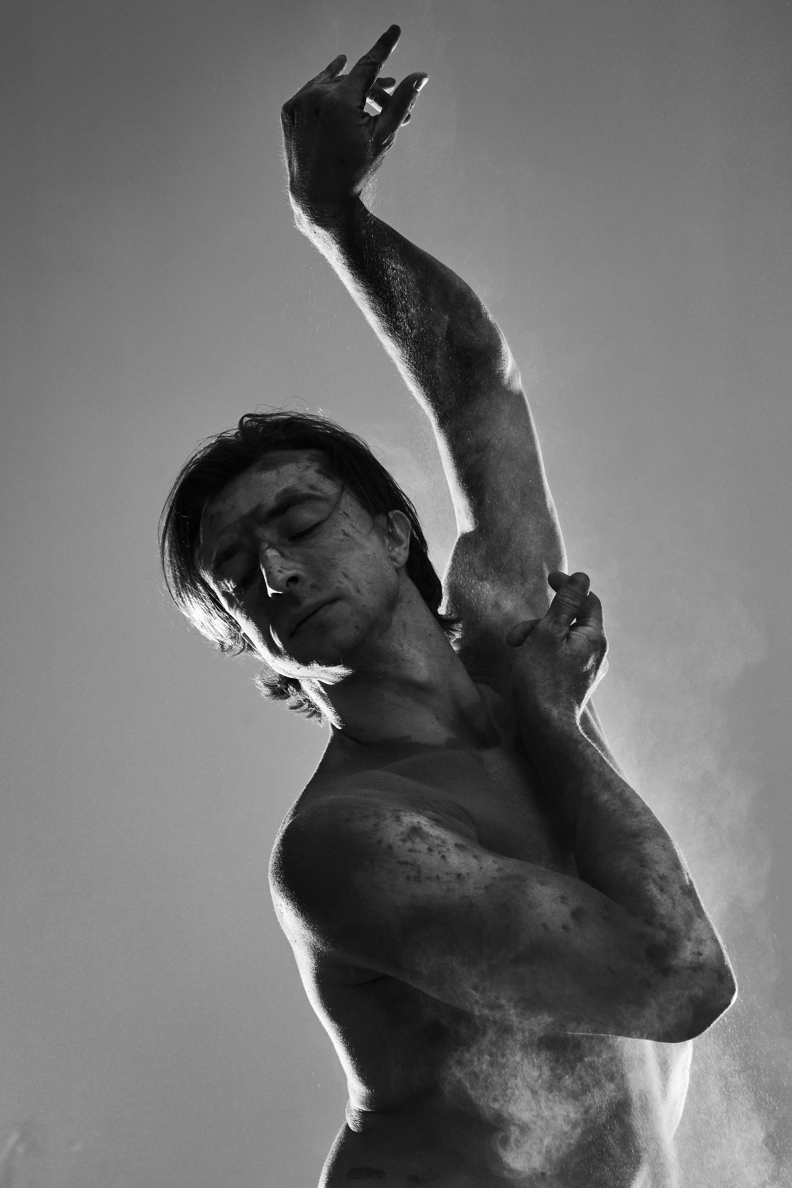 Фотосессия с песком в студии. Анна Потявина. Фотограф Москва