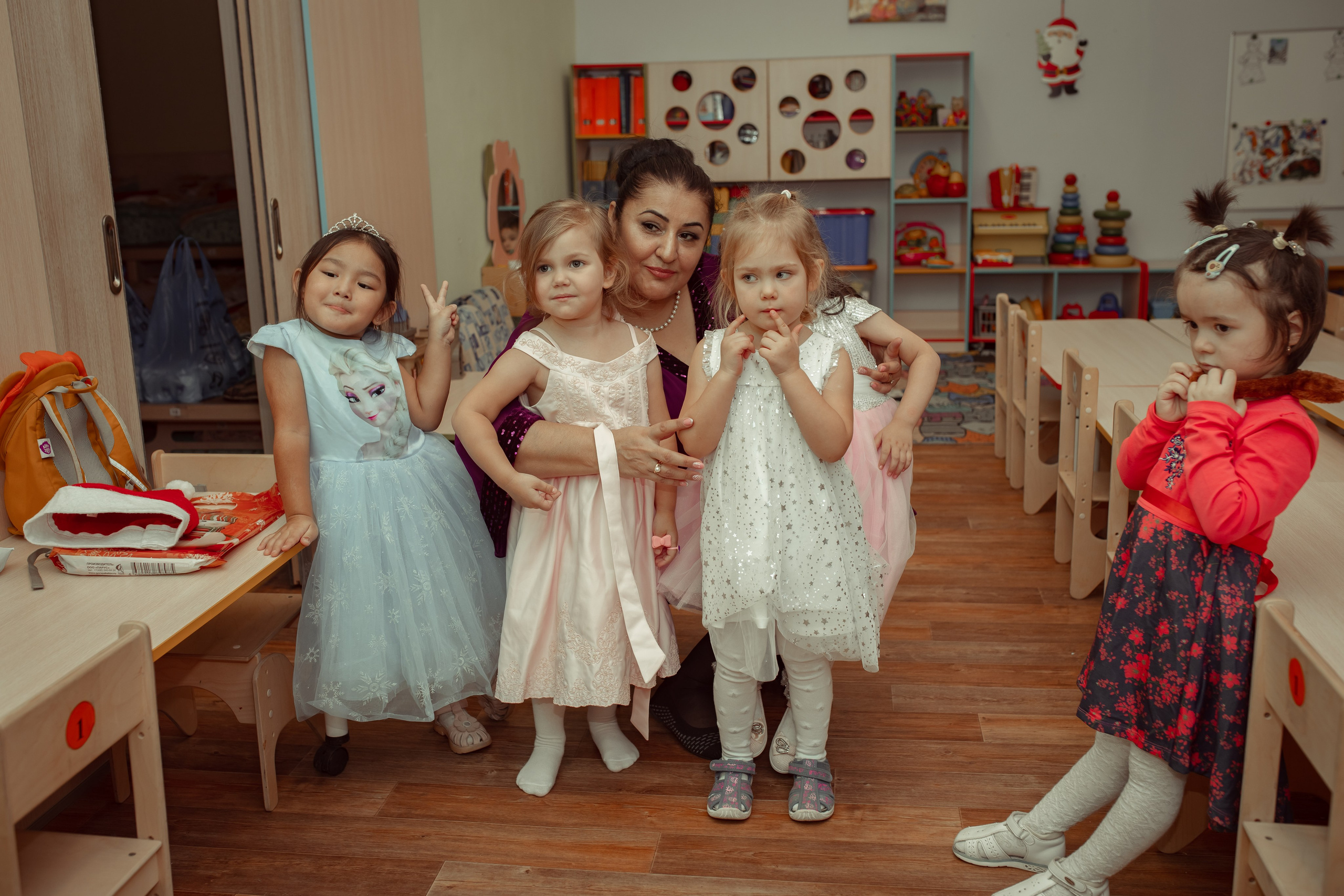 Новогодний утренник в детском саду. Семейный и детский фотограф в Москве Дорогова Екатерина