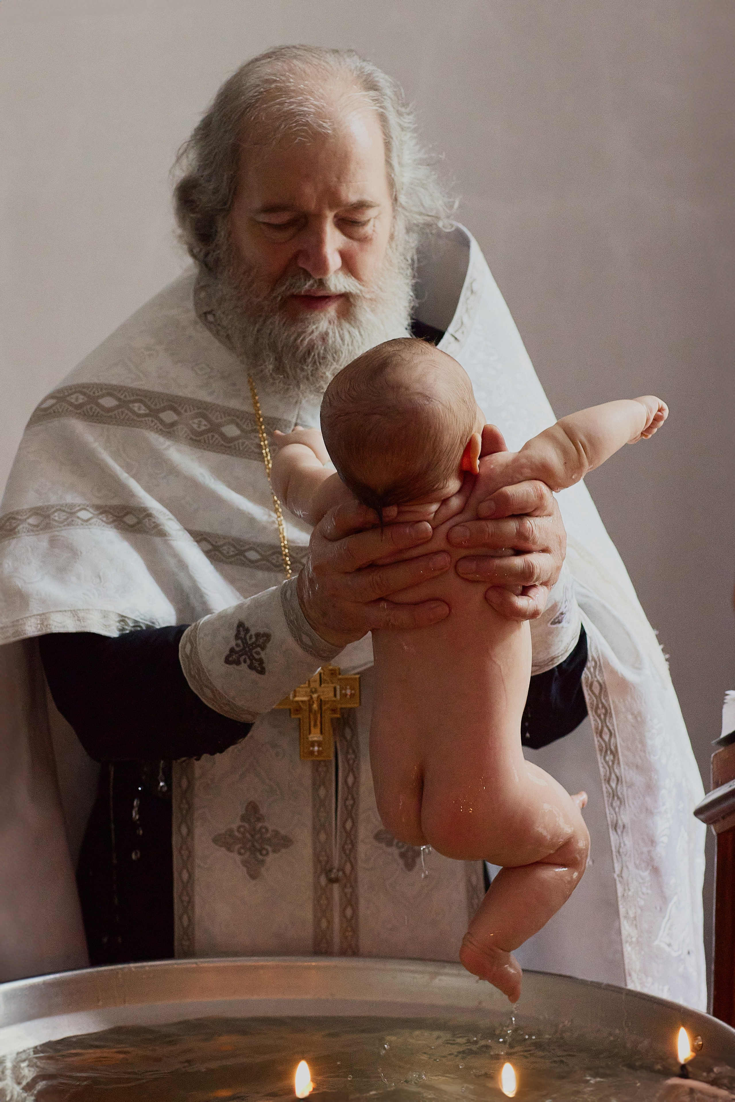 Крещение Анюты. Семейный фотограф в Москве Вера Гук
