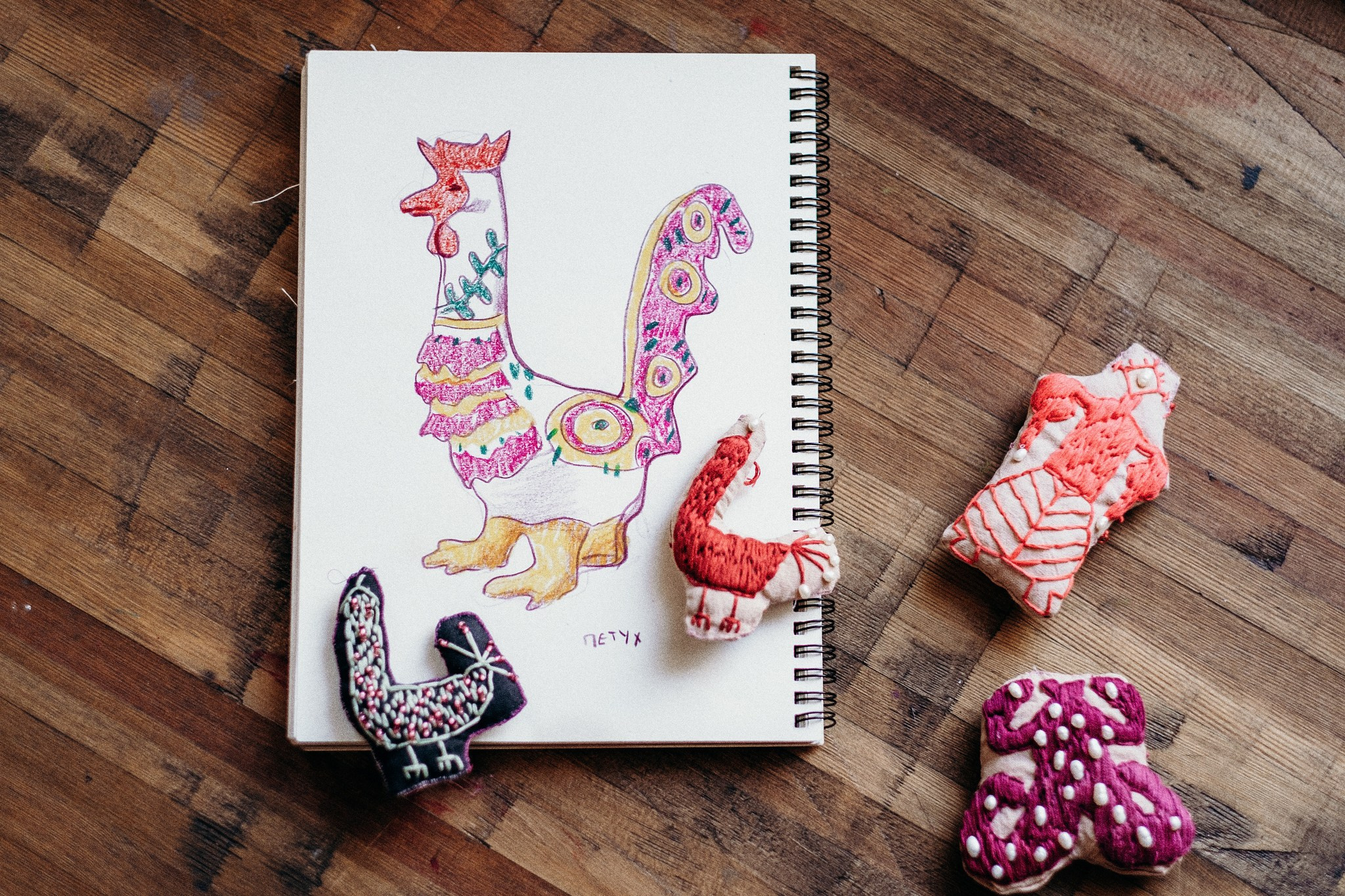 В мастерской у Анны Самойловой. Portrait and reportage photographer