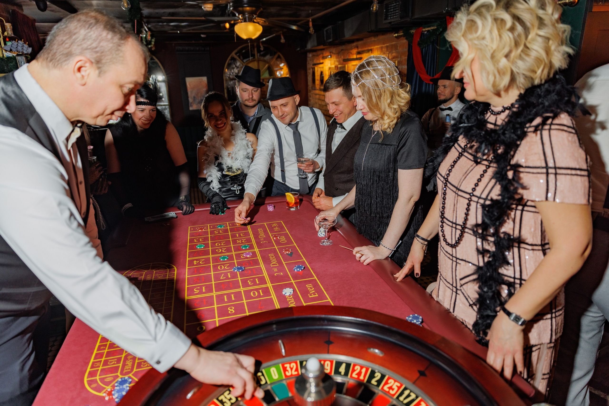 Гетсби вечеринка для компании ООО «НПК Химия». Главная