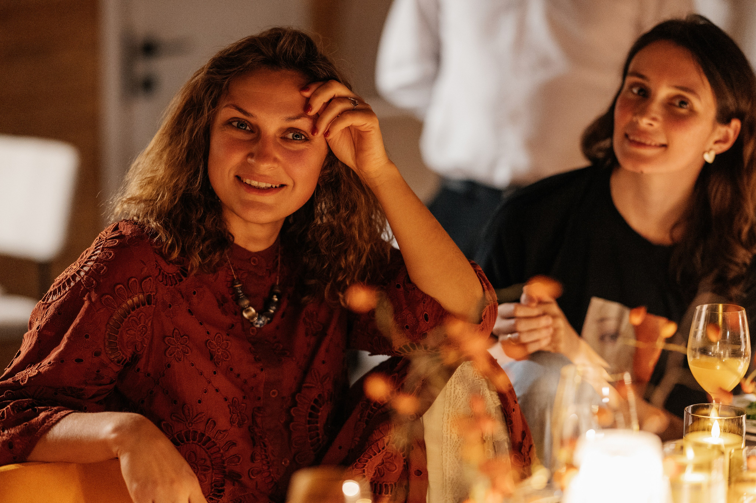 Невероятно атмосферный семейный ужин. Wedding photographer in Moscow and around the world Andrey Medvednikov