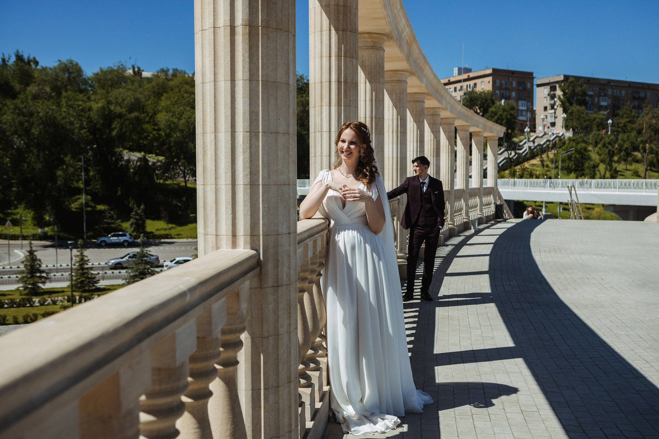 Свадебная фотосессия. Фотографы в городе Волгограде — Людмила Агеева и Алексей Околелов