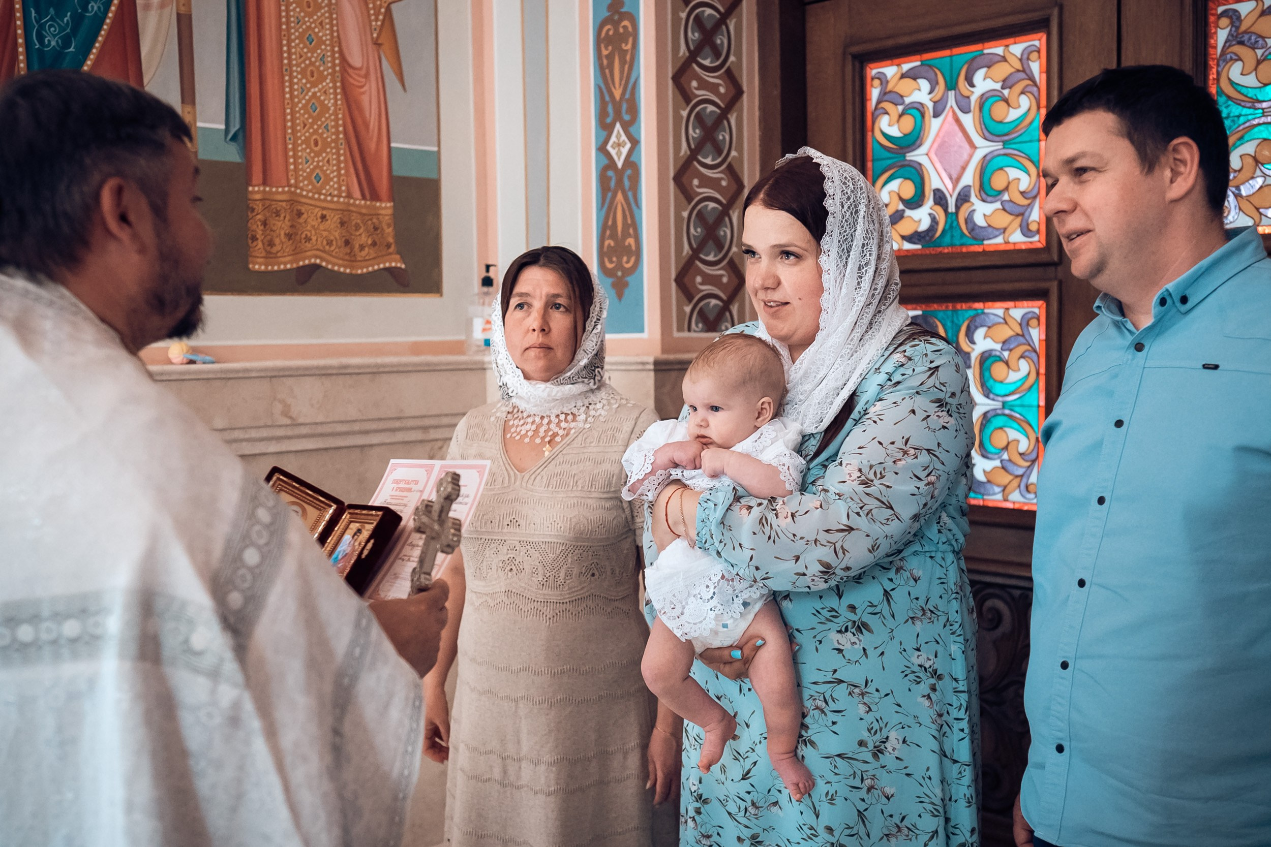 Крещение в Александро-Невском соборе Симферополь. Церковный фотограф Севастополь