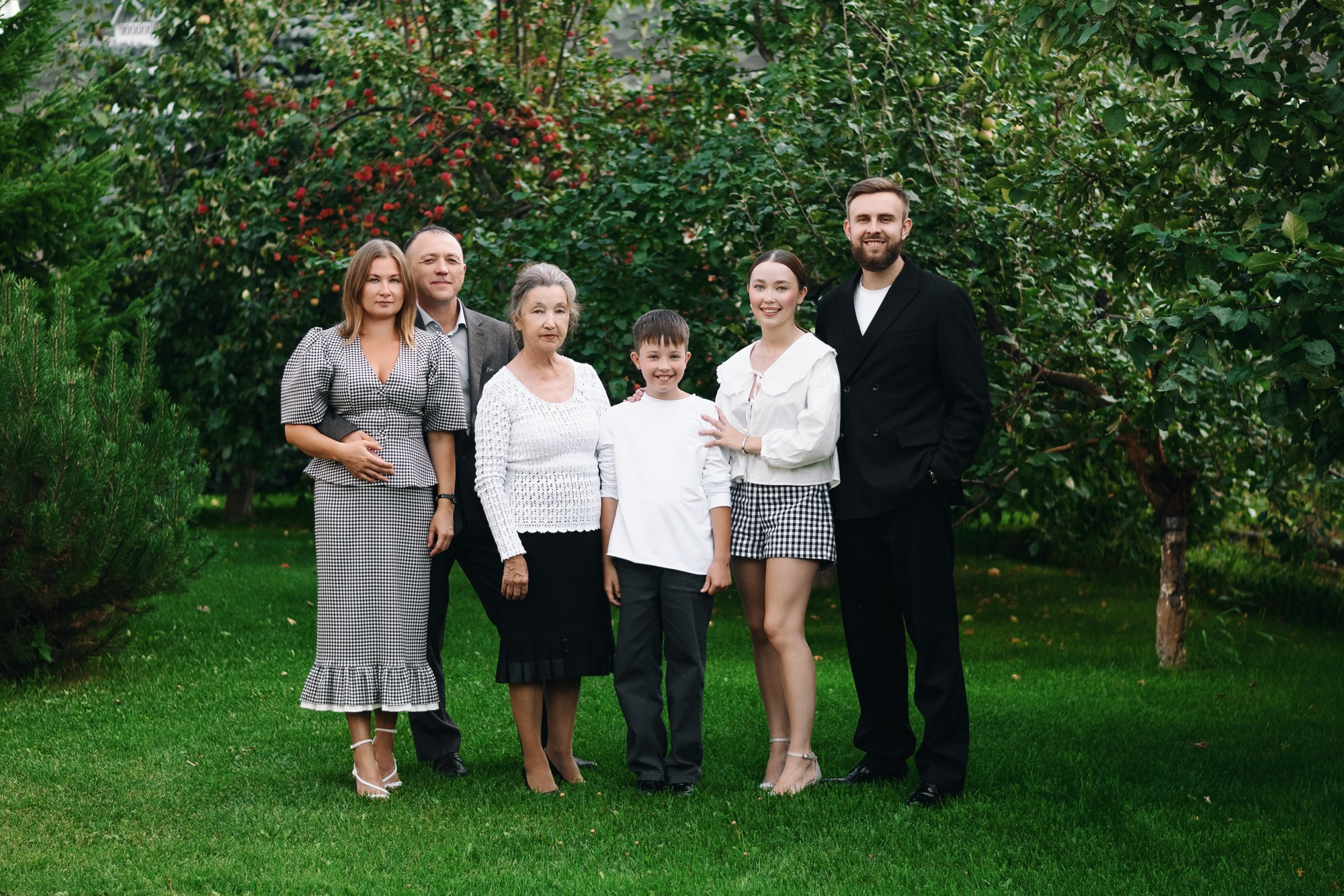 Большая семья в сборе, уютная домашняя фотосессия, фотограф Дарья Мустафина