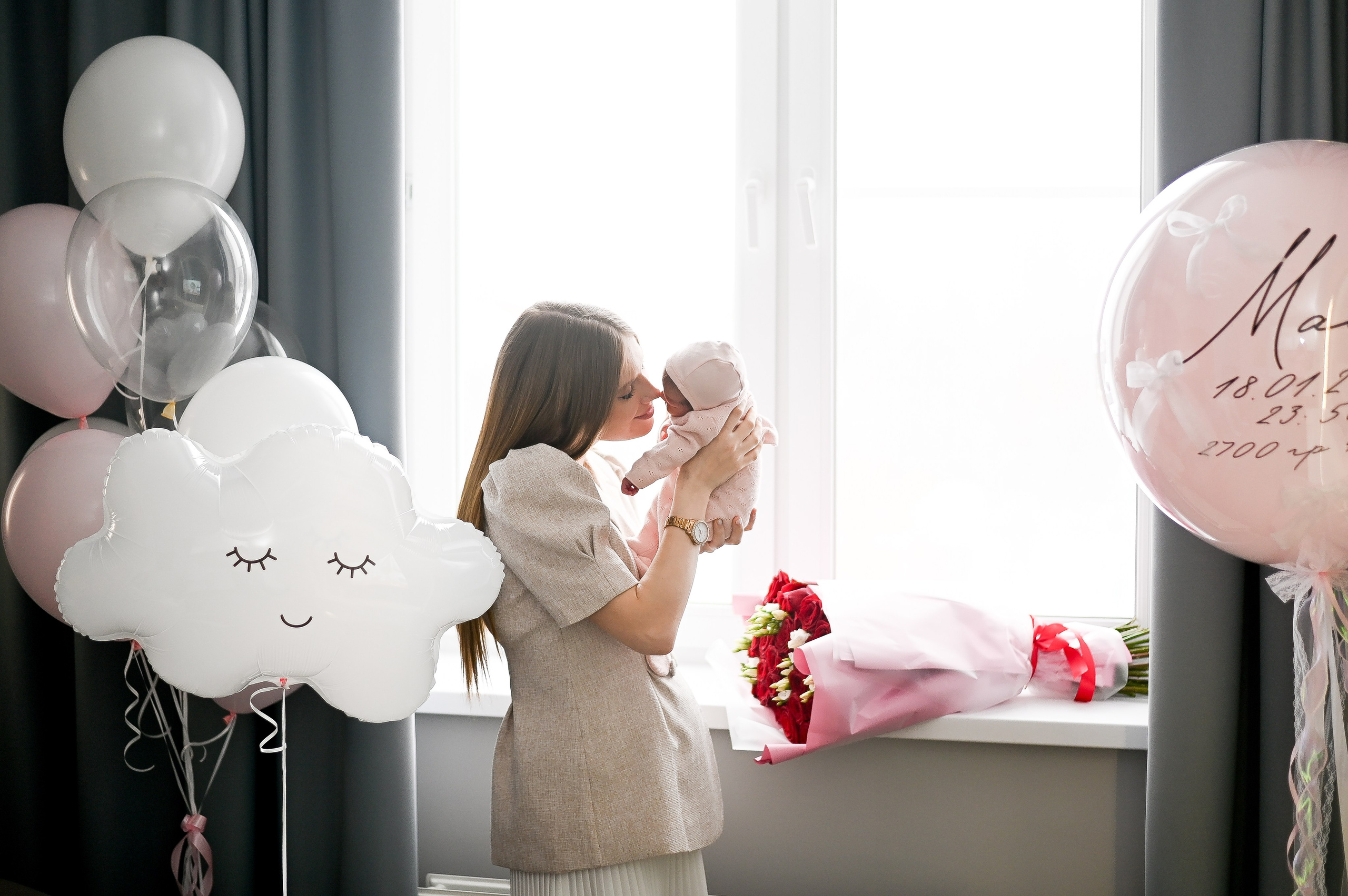 ВЫПИСКА ИЗ РОДДОМА. Фотограф новорождённых москва детский фотограф москва